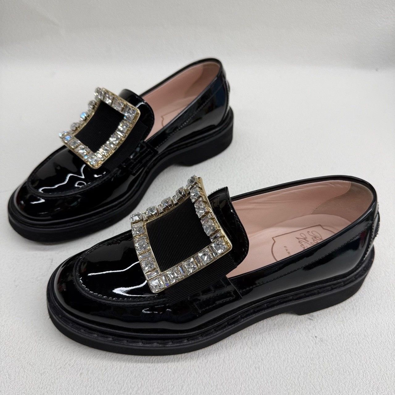 Roger Vivier Roger Vivier Crystal Patent Loafers Size 35.5 Size US 5.5 / IT 35.5 - 2 Thumbnail