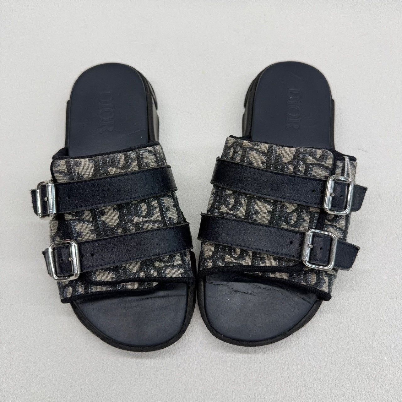 Dior Dior Oblique Logo Sandals Size 35 Size US 5 / IT 35 - 10 Thumbnail