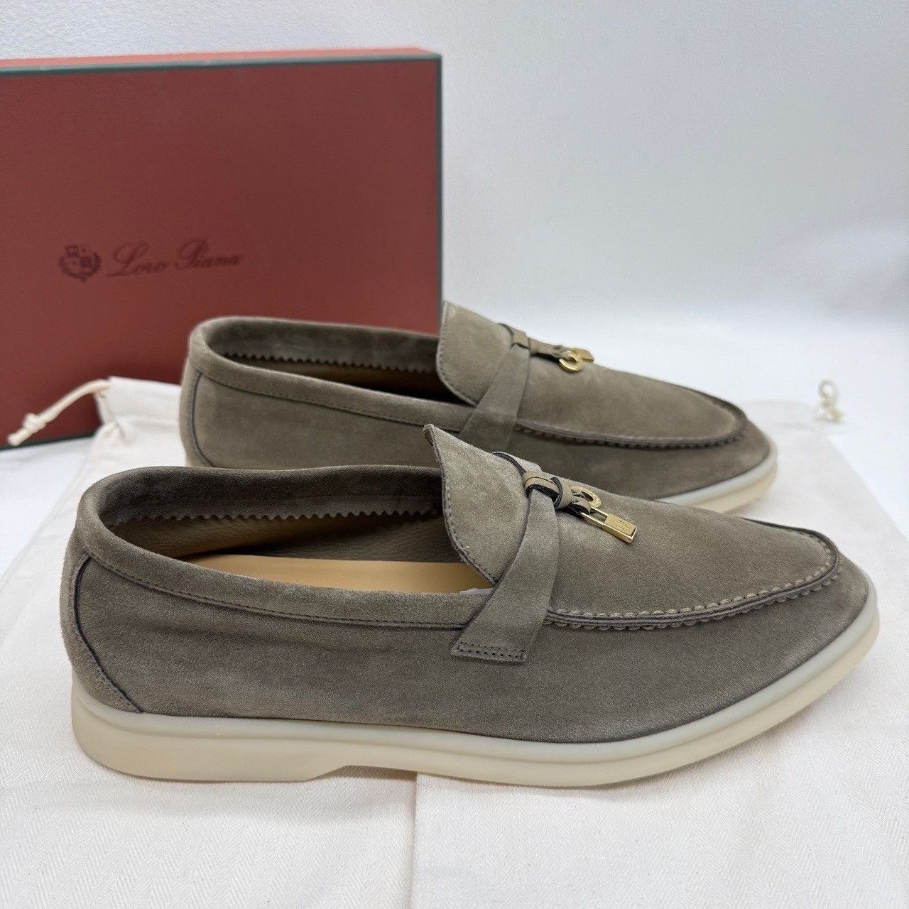 Loro Piana Loro Piana Summer Charms Walk Suede Loafers Size 38 Size US 8 / IT 38 - 6 Thumbnail