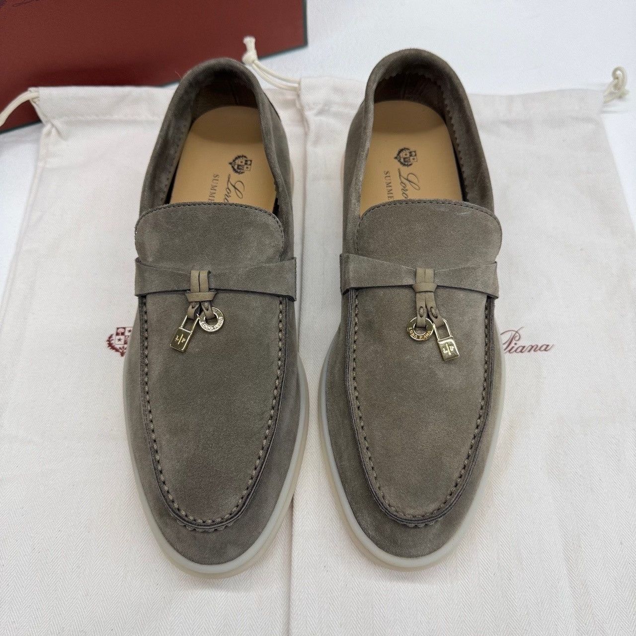 Loro Piana Loro Piana Summer Charms Walk Suede Loafers Size 38 Size US 8 / IT 38 - 4 Thumbnail
