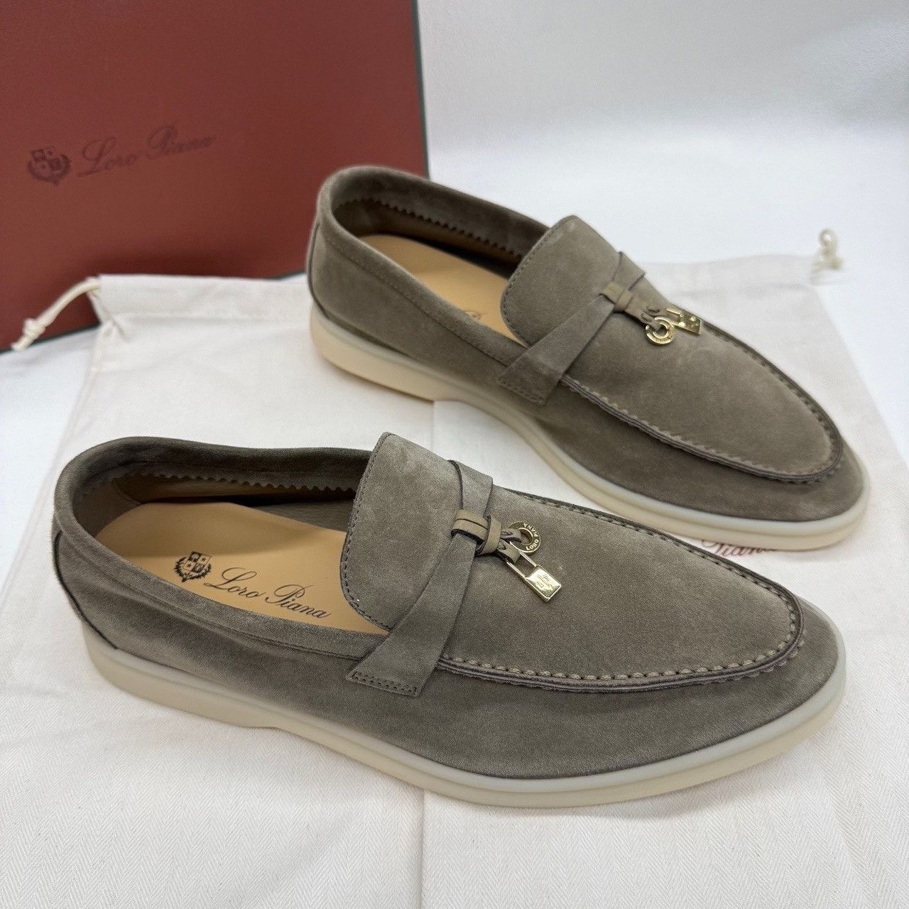 Loro Piana Loro Piana Summer Charms Walk Suede Loafers Size 38 Size US 8 / IT 38 - 5 Thumbnail