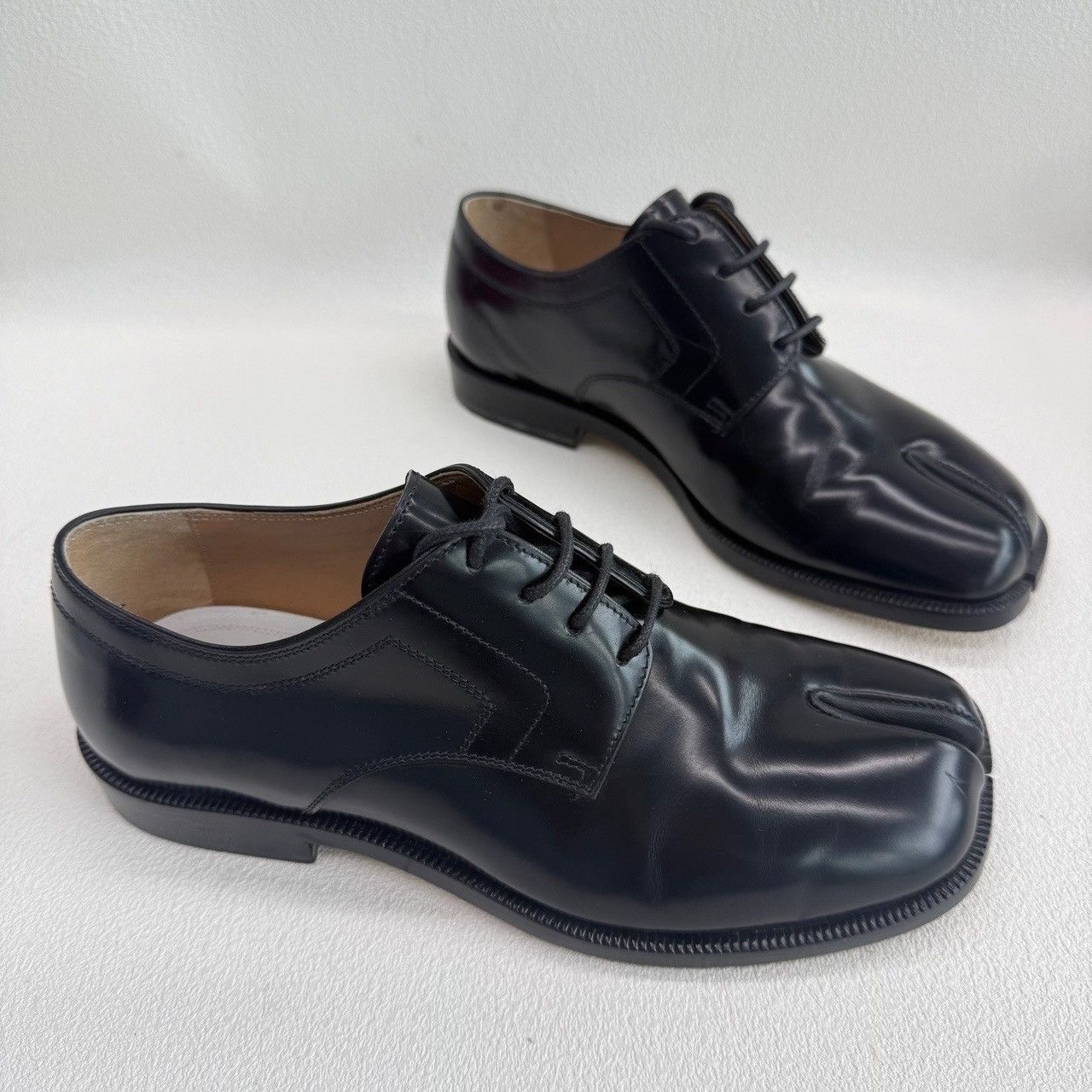 Maison Margiela Maison Margiela Leather Tabi Lace-Up Shoes Size 38 Size US 8 / IT 38 - 4 Thumbnail