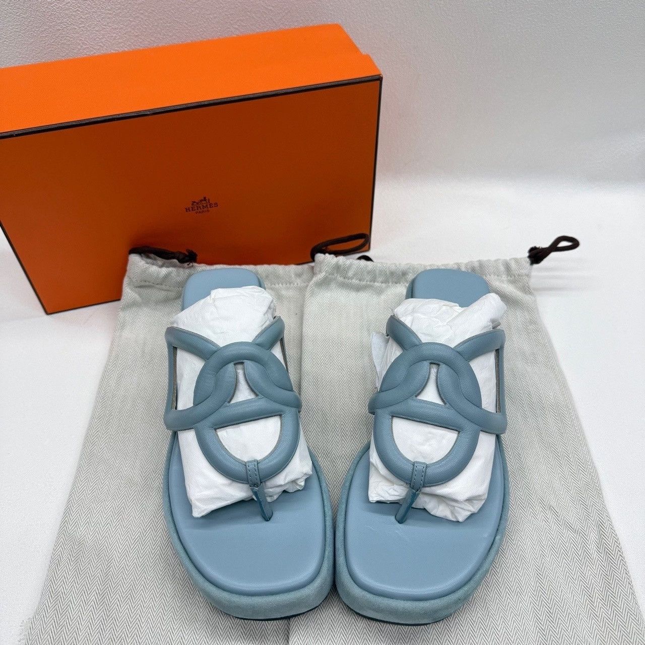 Hermes Hermes Gipsy Platform Sandals Size 37 Size US 7 / IT 37 - 2 Thumbnail