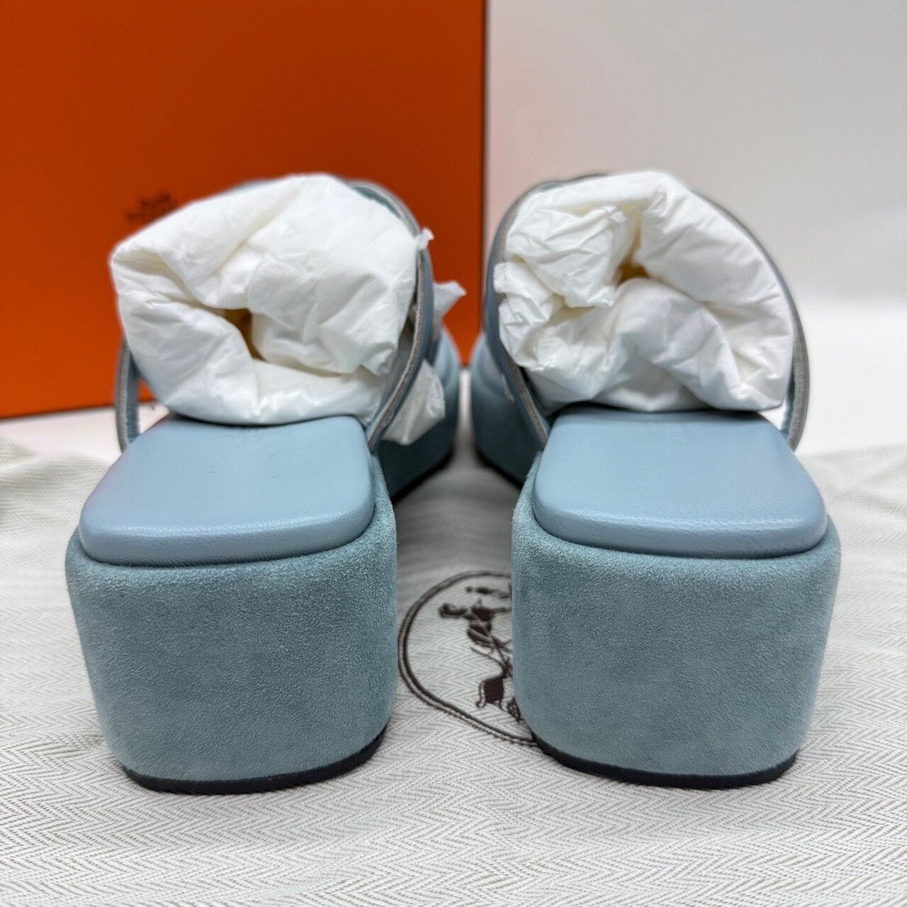 Hermes Hermes Gipsy Platform Sandals Size 37 Size US 7 / IT 37 - 7 Thumbnail