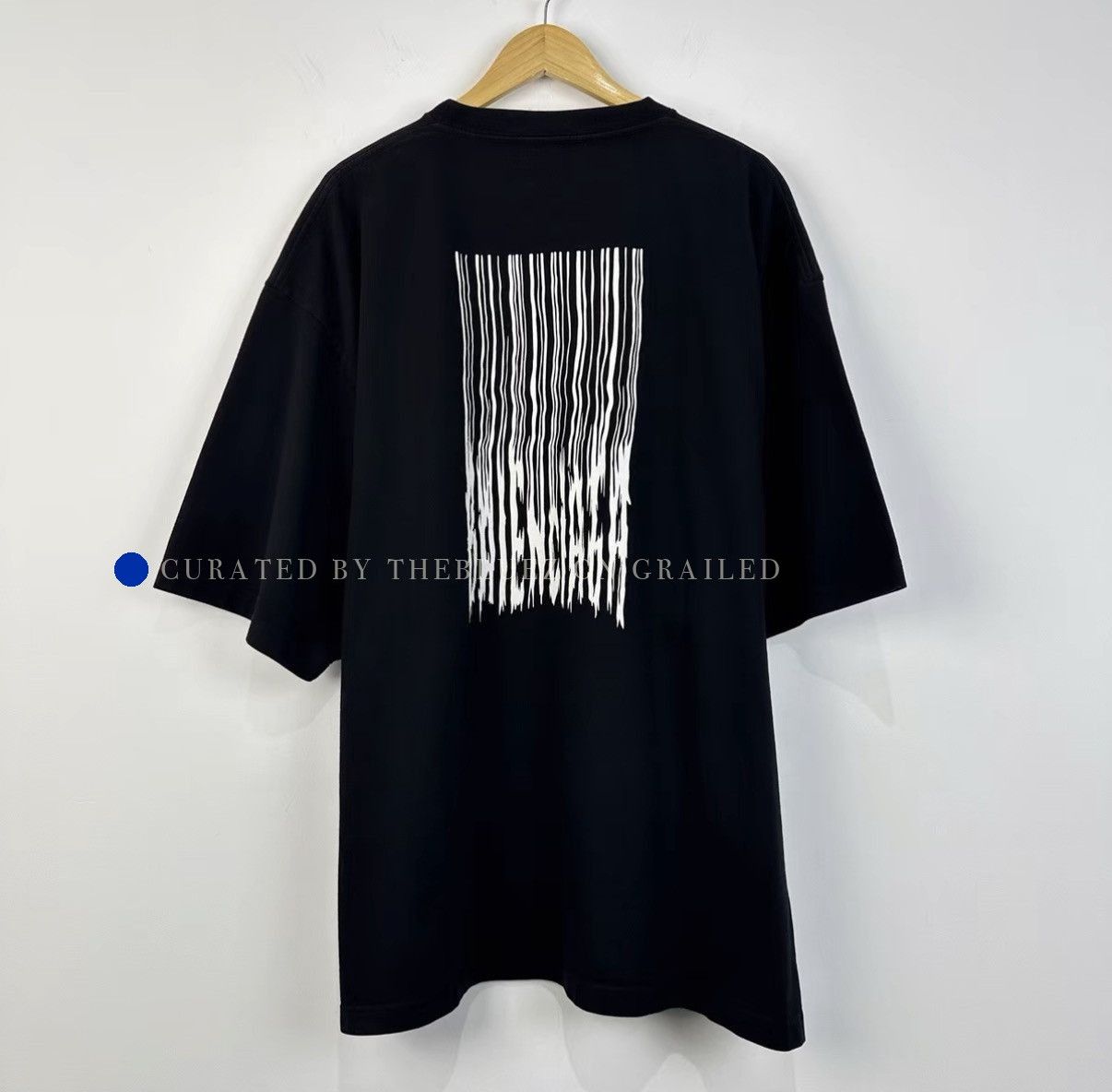 Balenciaga Fringe Waterfall Short Sleeve Tee Size US M / EU 48-50 / 2 - 2 Thumbnail
