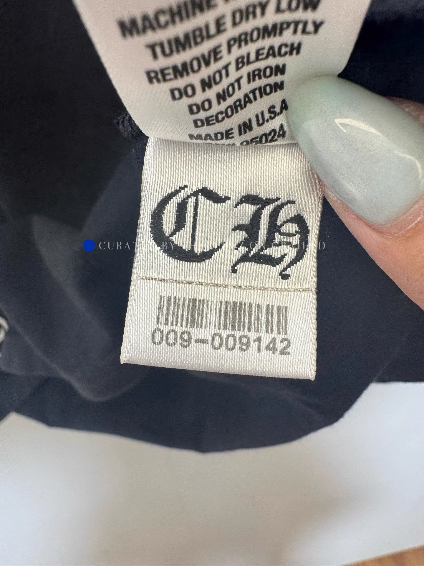 Chrome Hearts Black Scratched Letter Graphic Tee Size US S / EU 44-46 / 1 - 6 Thumbnail