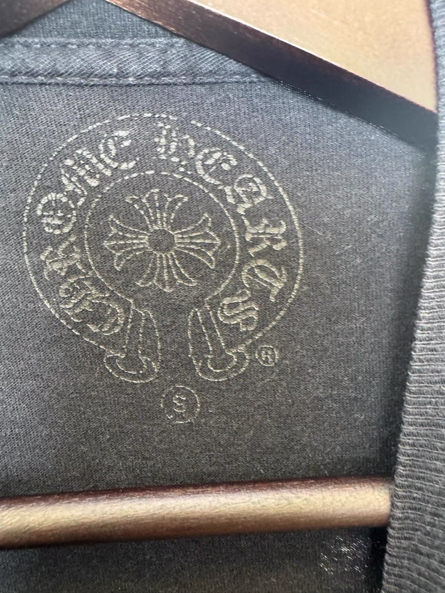 Chrome Hearts Black Scratched Letter Graphic Tee Size US S / EU 44-46 / 1 - 3 Thumbnail