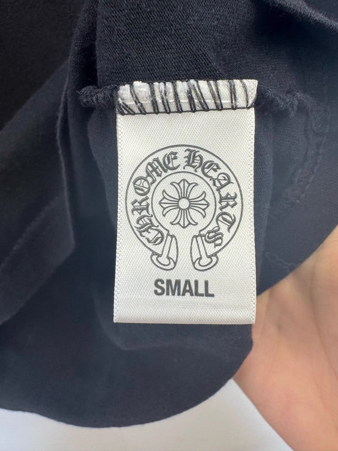 Chrome Hearts Black Scratched Letter Graphic Tee Size US S / EU 44-46 / 1 - 5 Thumbnail