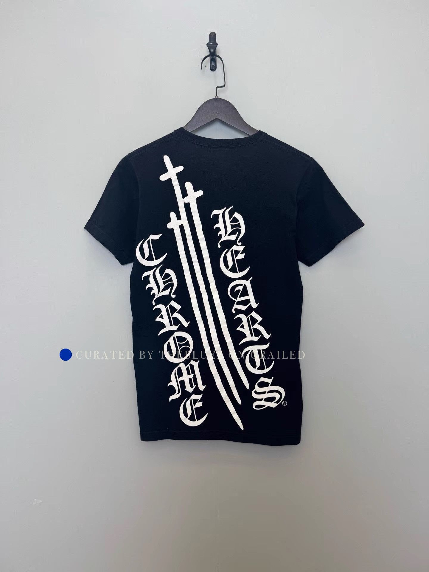 Chrome Hearts Black Scratched Letter Graphic Tee Size US S / EU 44-46 / 1 - 2 Thumbnail
