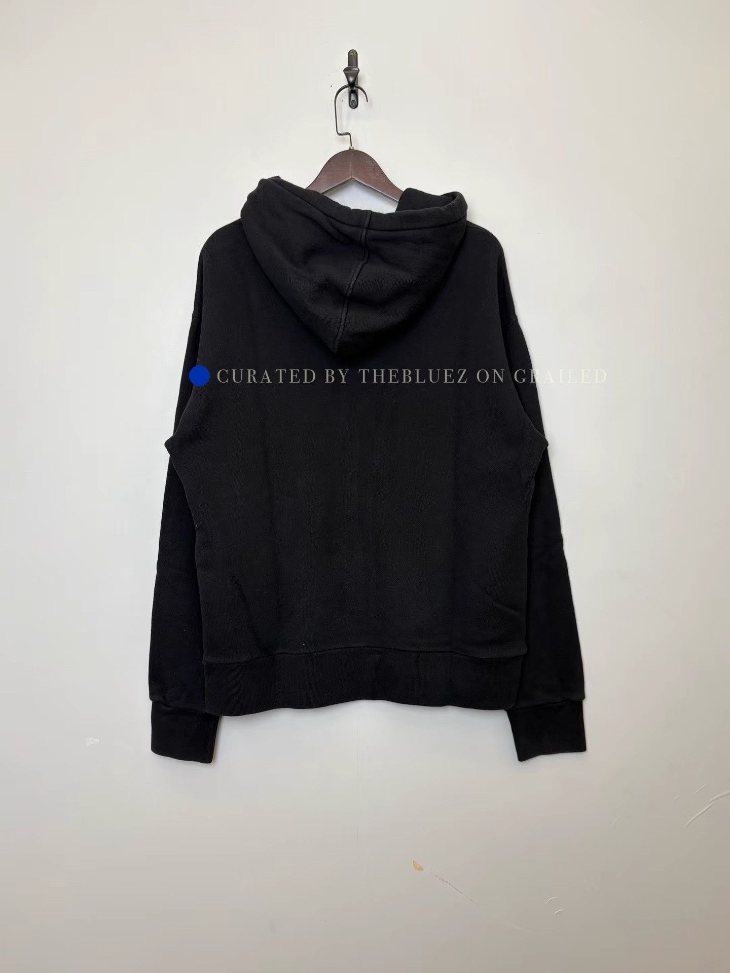 Gucci Stylish Black Laser Logo Hoodie Size US M / EU 48-50 / 2 - 2 Thumbnail