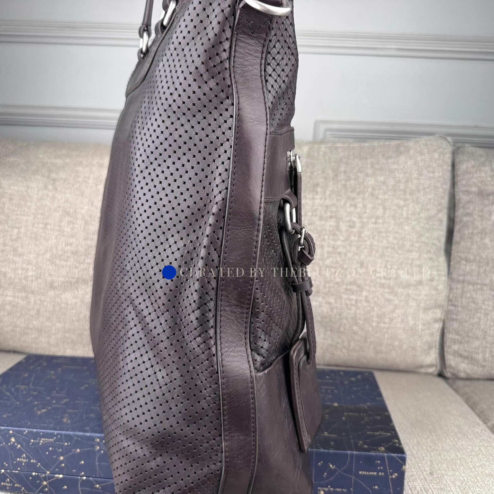 Bally Large Genuine Leather Travel Bag in Black Size ONE SIZE - 3 Thumbnail