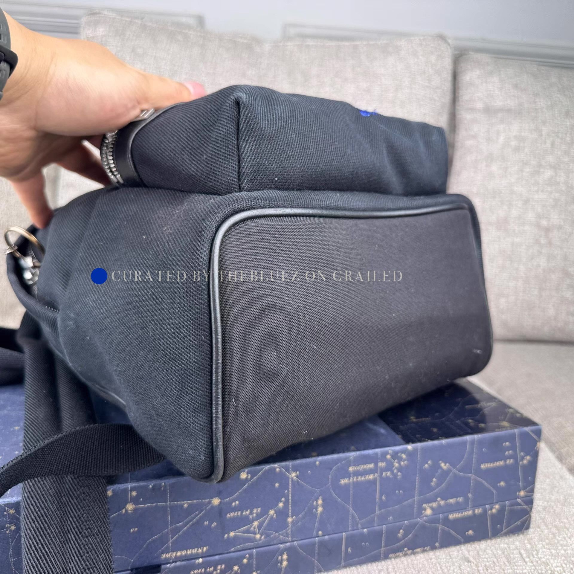 Saint Laurent Paris Sleek Black Backpack with Minimalist Design Size ONE SIZE - 7 Thumbnail