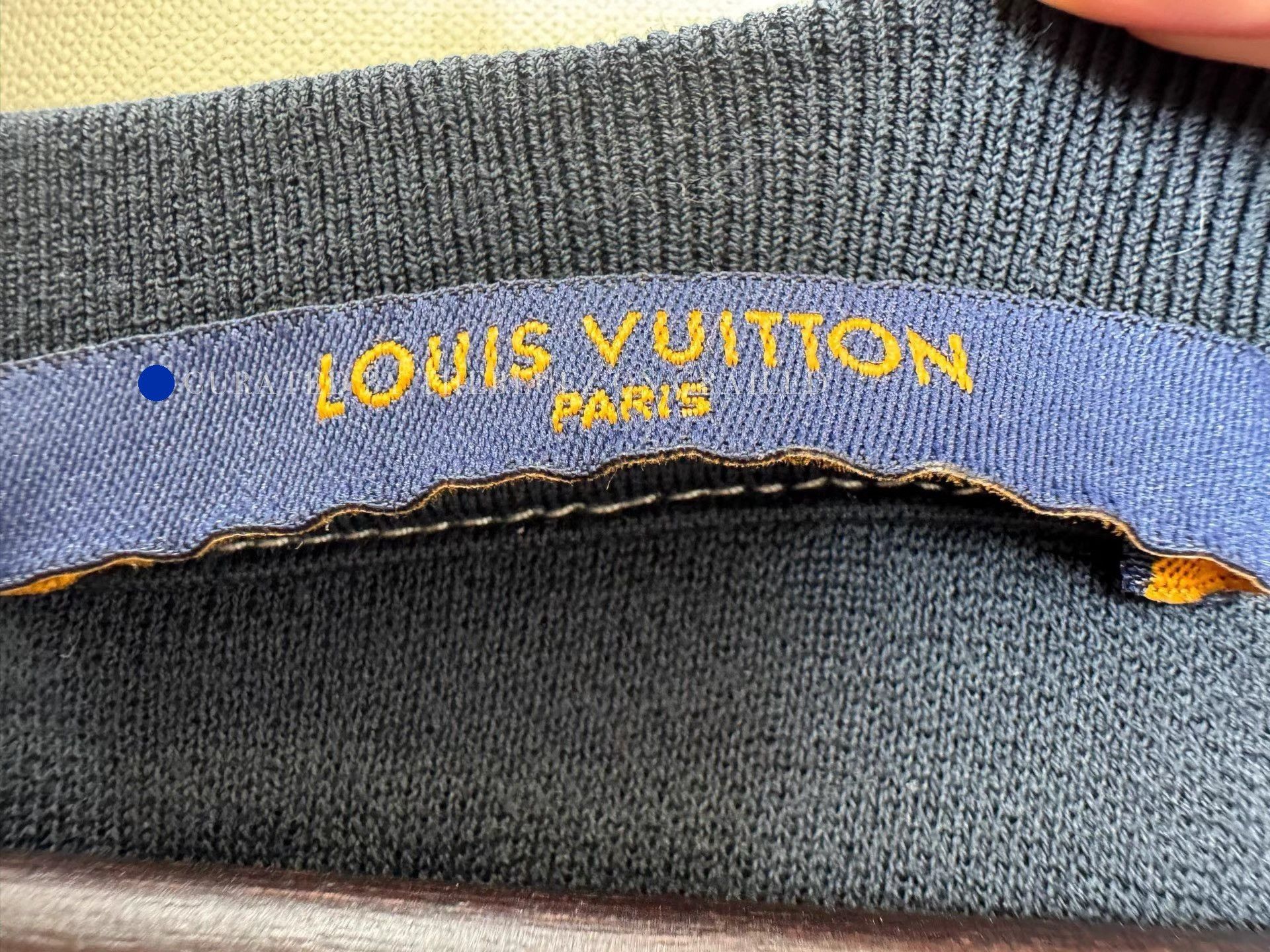Louis Vuitton Blue Polka Dot Graphic Tee in XXL Size US XXL / EU 58 / 5 - 3 Thumbnail
