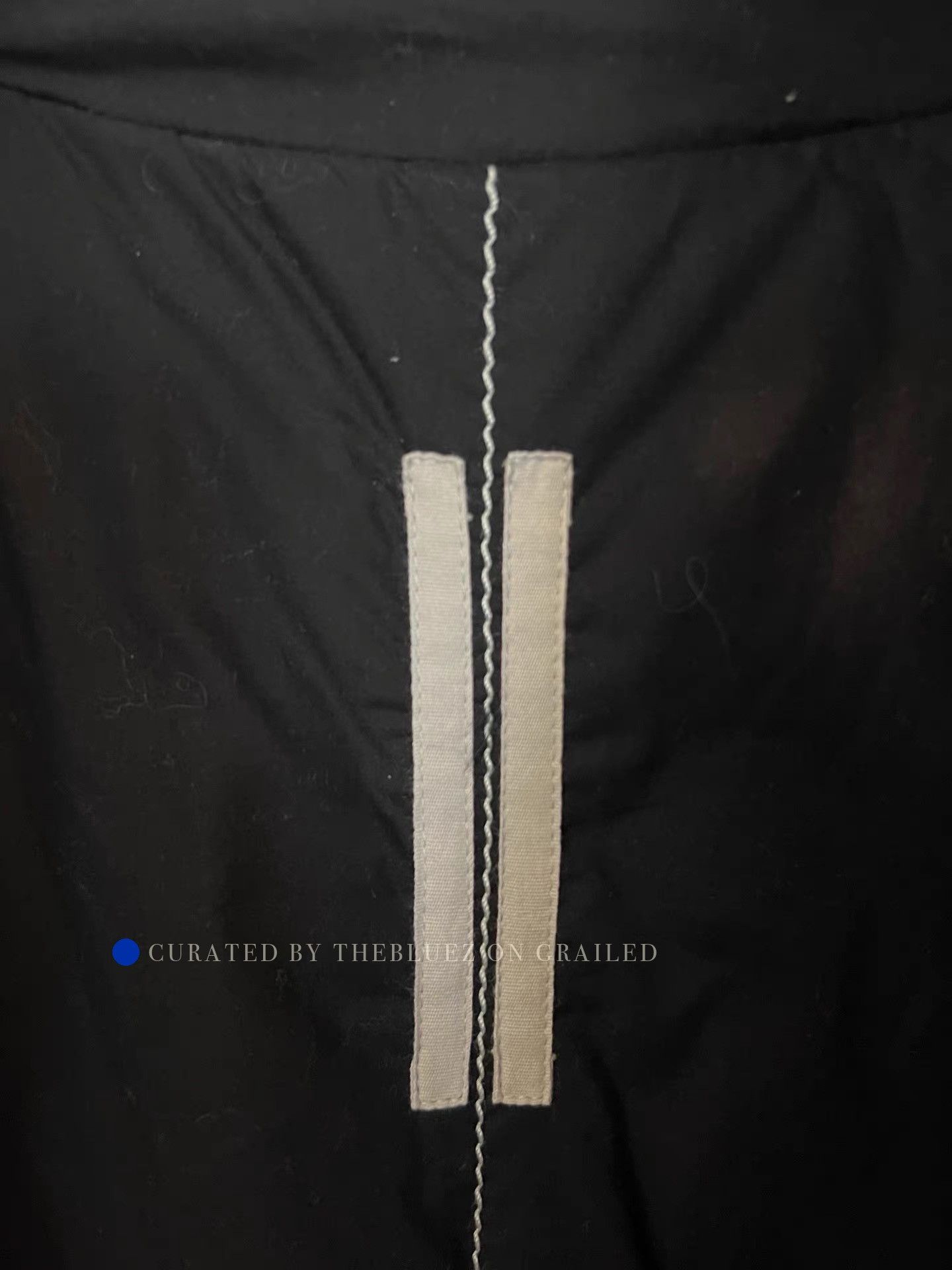 Rick Owens Drkshdw Taped Waxed Long Parka in Black Size US XS / EU 42 / 0 - 3 Thumbnail