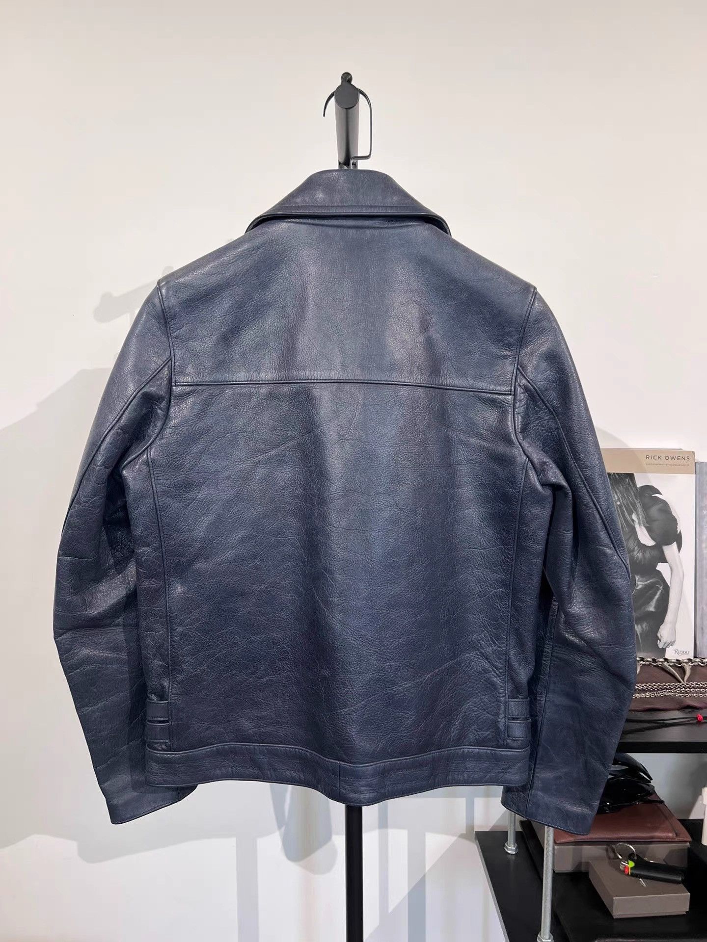 Undercover Black Cowhide Biker Leather Jacket Size US XS / EU 42 / 0 - 2 Thumbnail