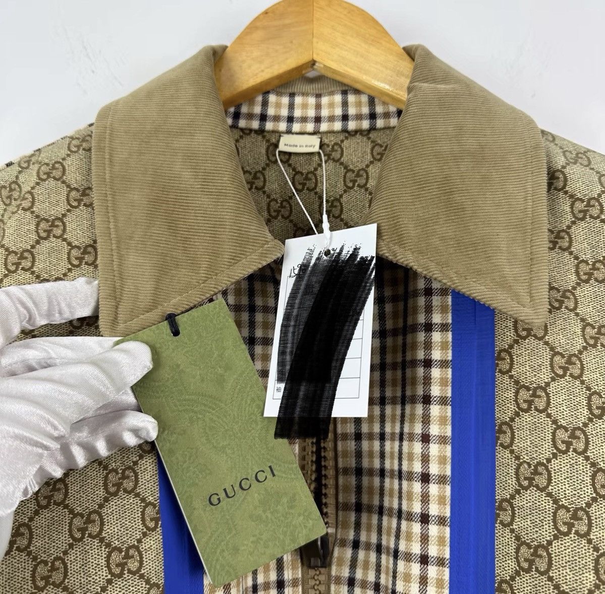 Gucci Reversible Vintage Monogram Jacket Size US M / EU 48-50 / 2 - 5 Thumbnail