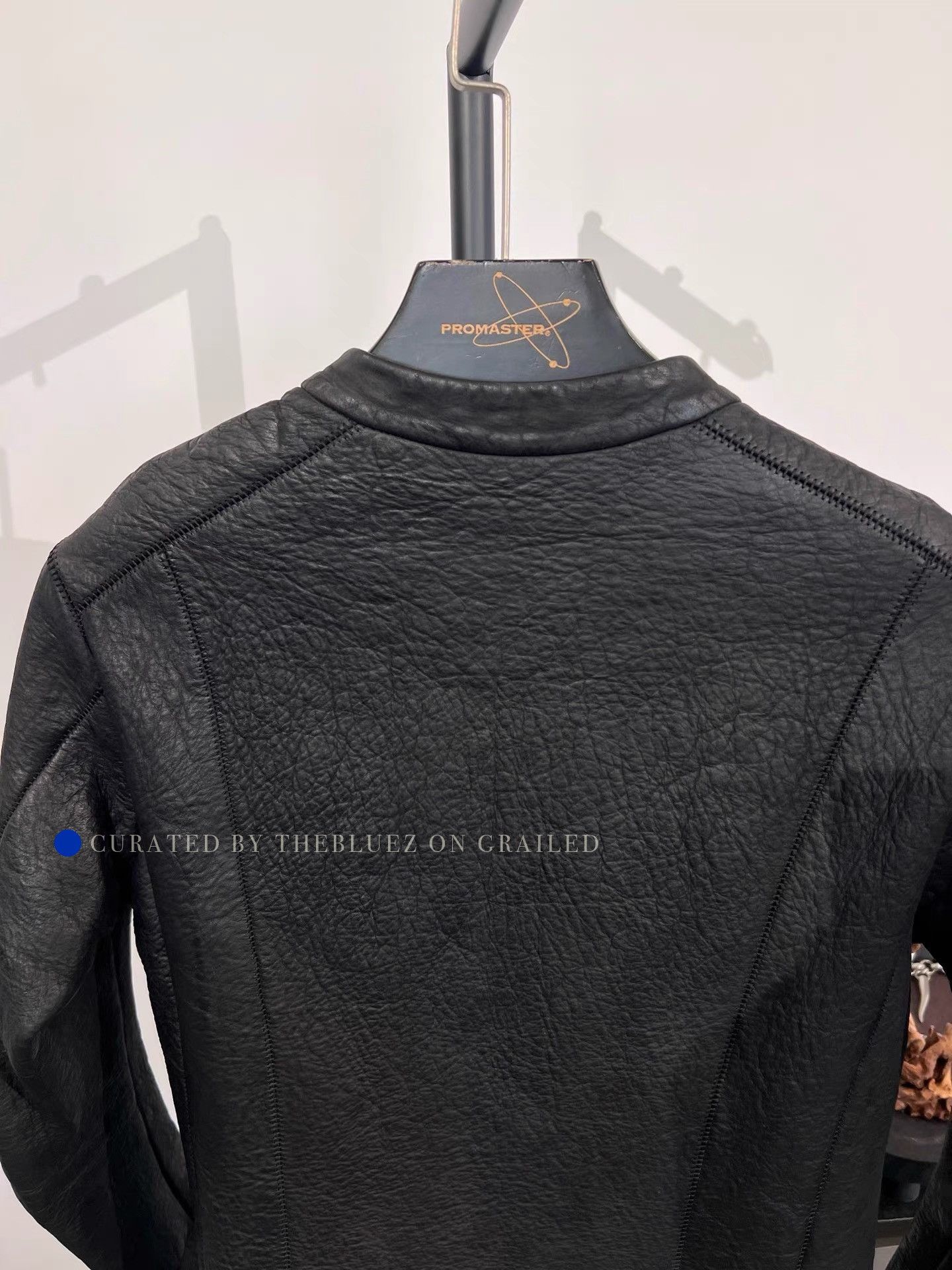 Isaac Sellam Experience Stand Collar Black Leather Jacket Size US S / EU 44-46 / 1 - 5 Thumbnail