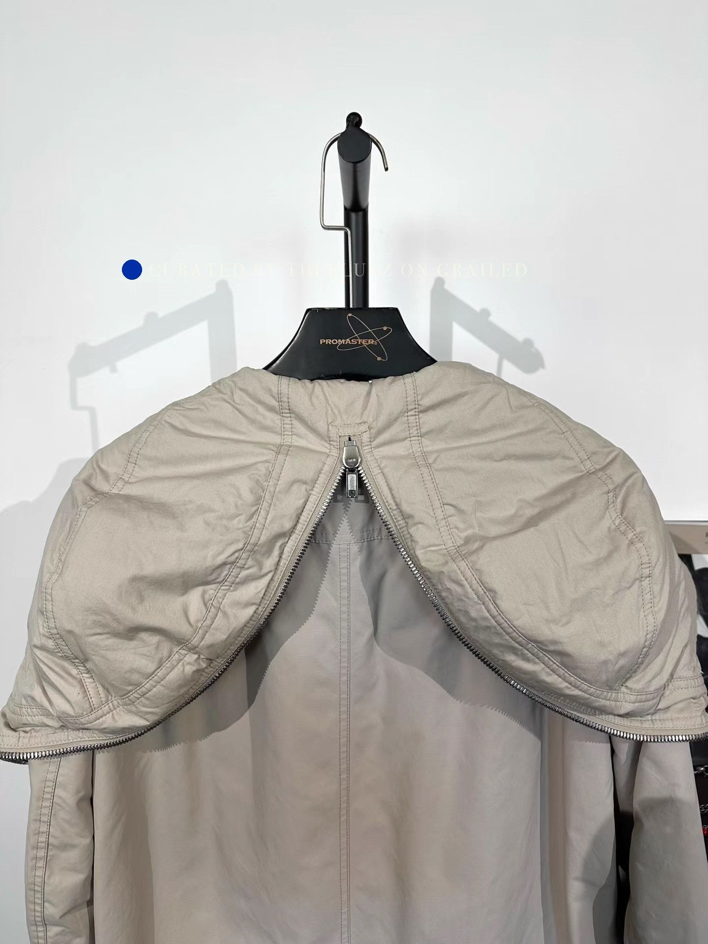 Rick Owens Stylish Mid-length Padded Bomber Jacket Size US S / EU 44-46 / 1 - 7 Thumbnail