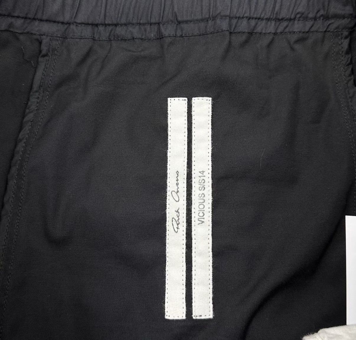 Rick Owens Low-Crotch Black Casual Pants Size US 34 / EU 50 - 4 Thumbnail
