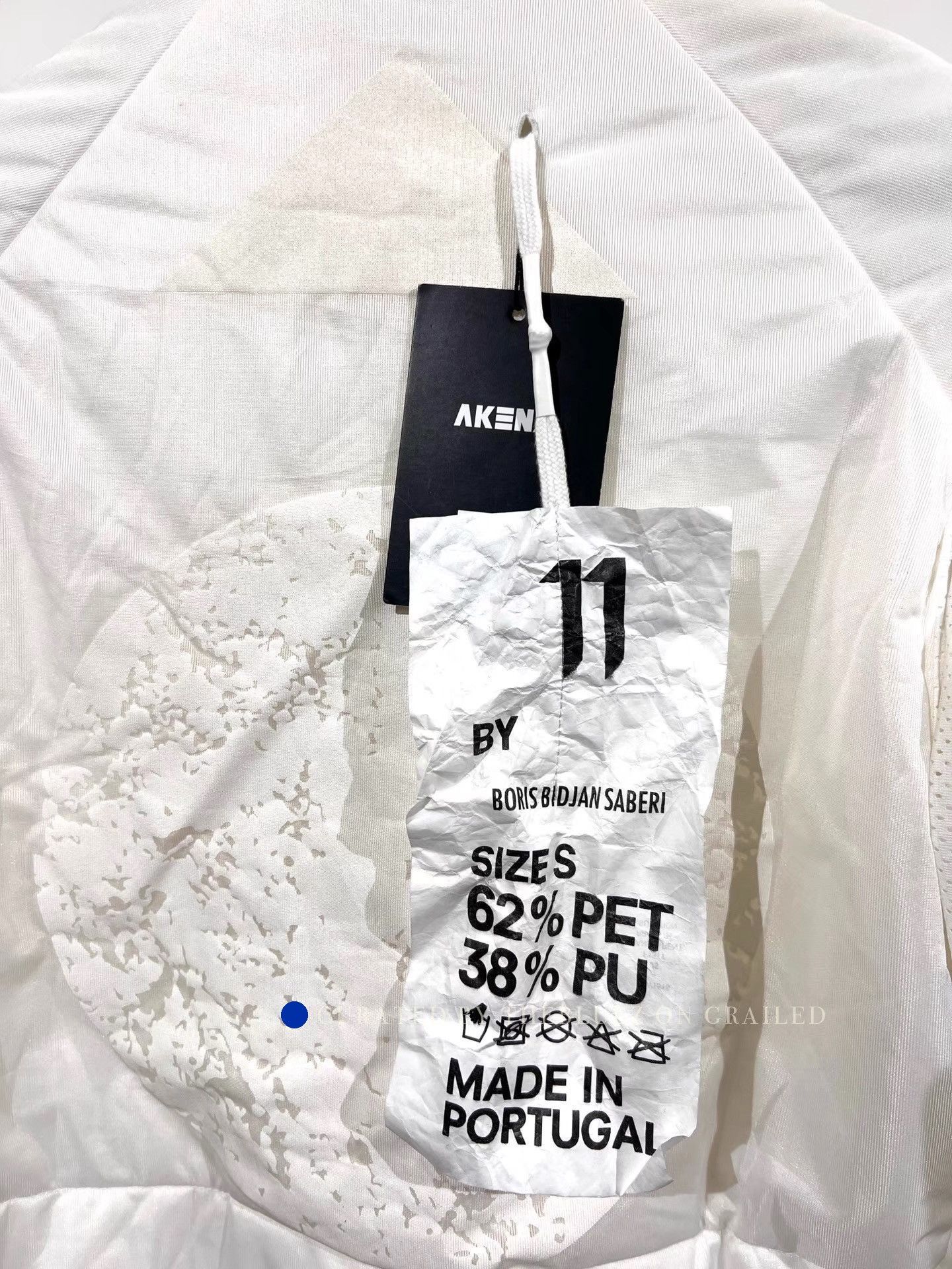 11 By Boris Bidjan Saberi High Collar Padded Coat in White Size US S / EU 44-46 / 1 - 5 Thumbnail