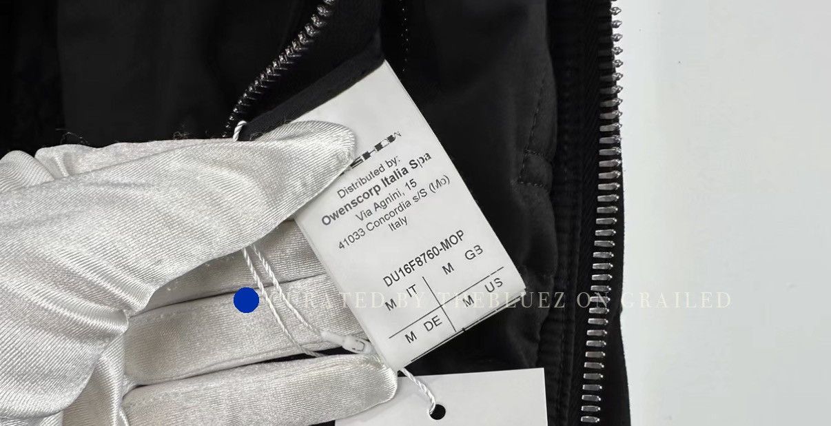Rick Owens Black Padded Bomber Jacket Size US M / EU 48-50 / 2 - 5 Thumbnail