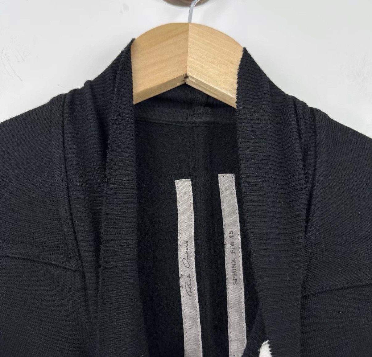 Rick Owens Oversized Black Turtleneck Sweatshirt Size US L / EU 52-54 / 3 - 3 Thumbnail