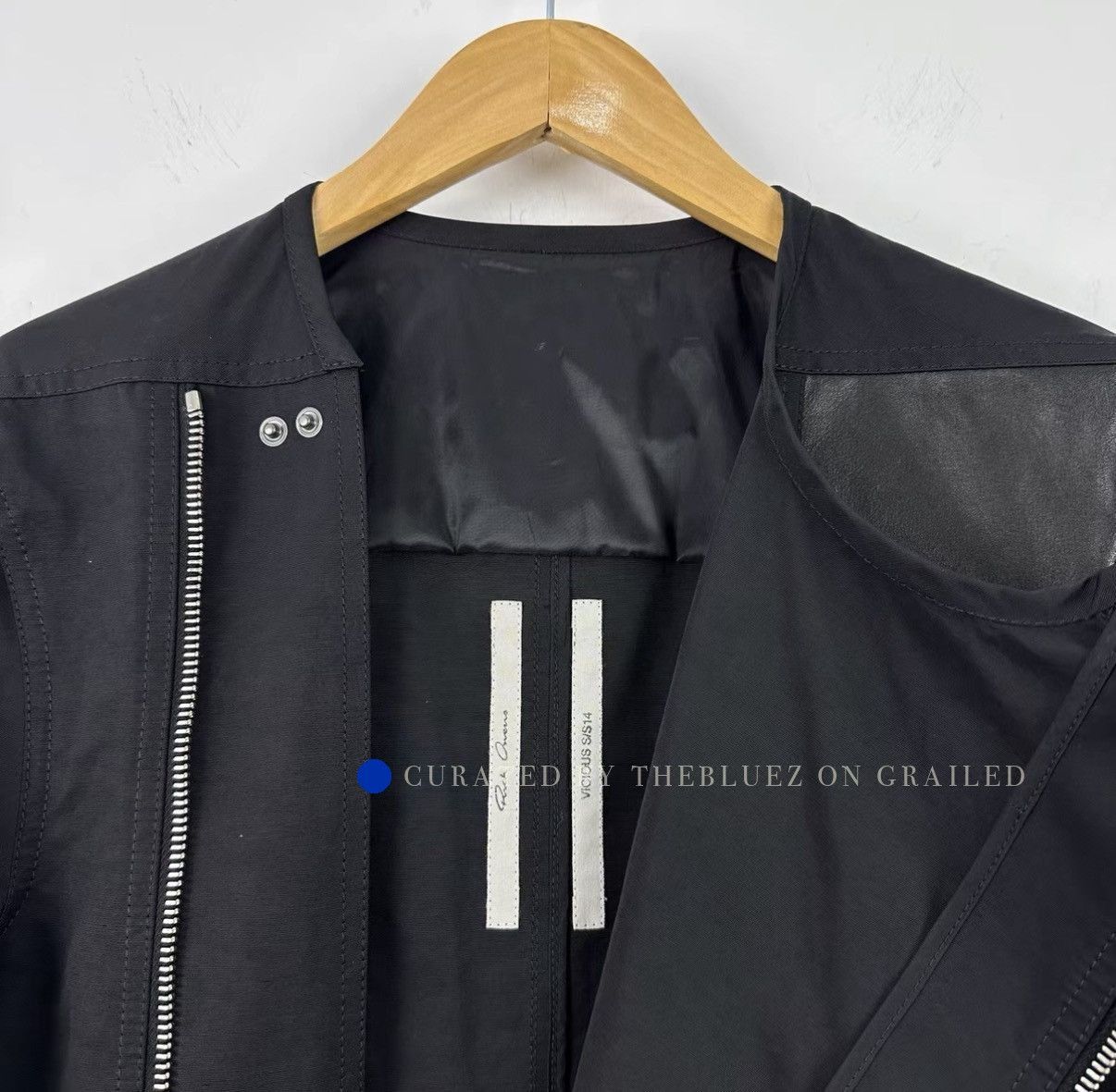 Rick Owens Elegant Black Spliced Trench Coat Size US M / EU 48-50 / 2 - 3 Thumbnail