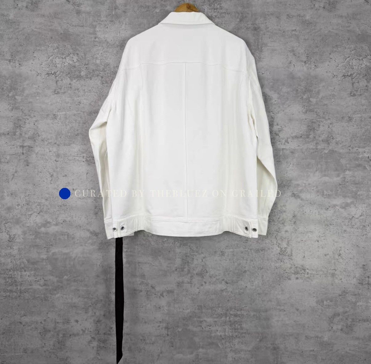 Rick Owens Abstract Printed White Jacket Size US XS / EU 42 / 0 - 3 Thumbnail
