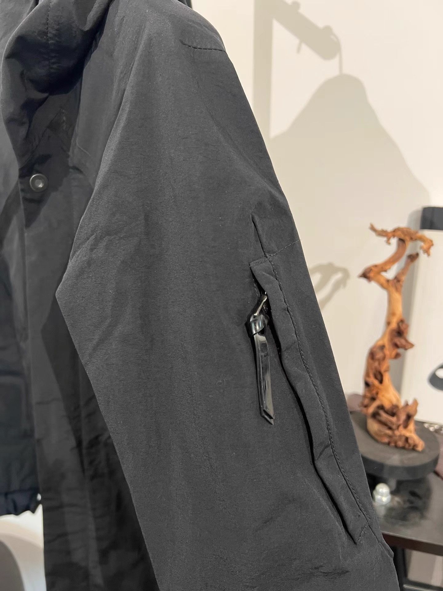 11 By Boris Bidjan Saberi Weatherproof Black Parka Jacket Size US XS / EU 42 / 0 - 5 Thumbnail