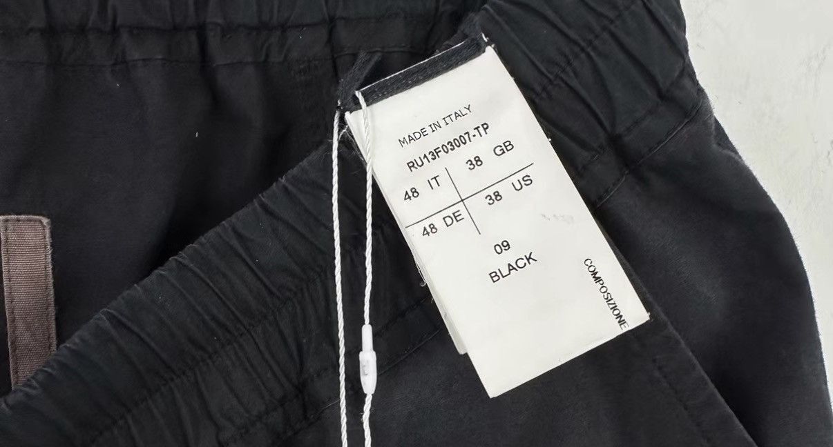 Rick Owens Low Crotch Silk Casual Pants in Black Size US 32 / EU 48 - 4 Thumbnail