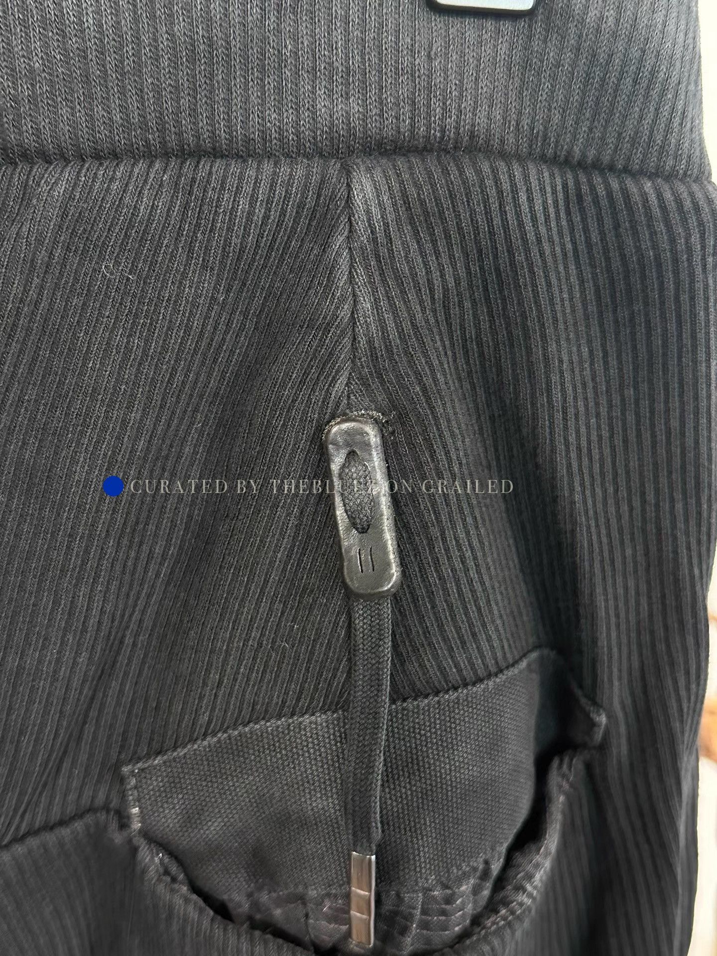 11 By Boris Bidjan Saberi Black Drawstring Sweatpants with Rivet Details Size US 32 / EU 48 - 6 Thumbnail