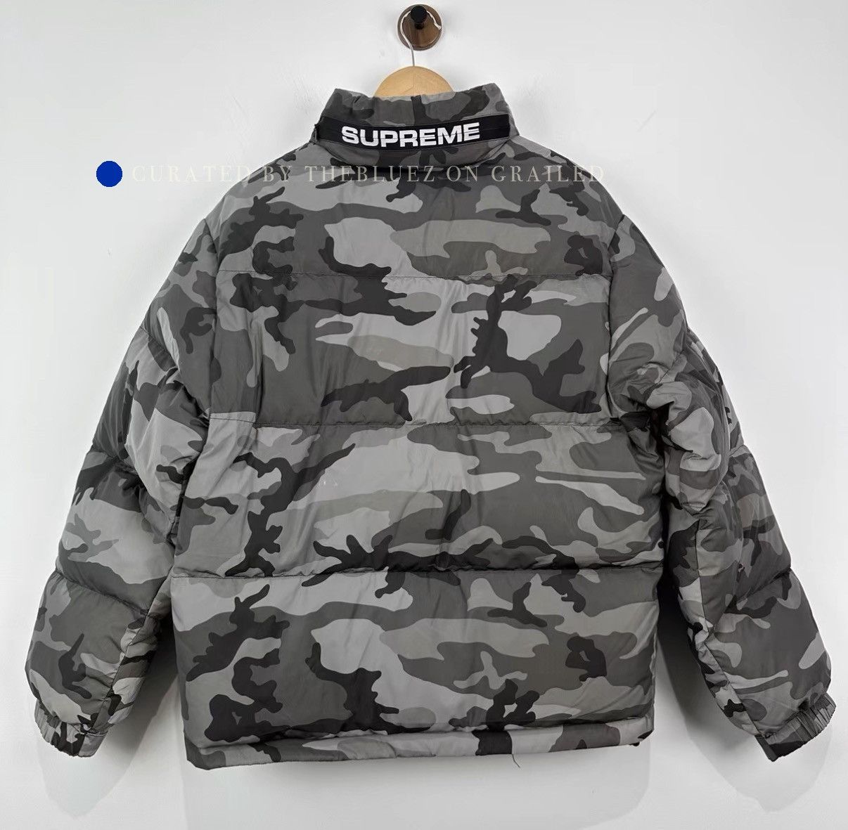 Supreme Reflective Camouflage Down Jacket Size US S / EU 44-46 / 1 - 2 Thumbnail