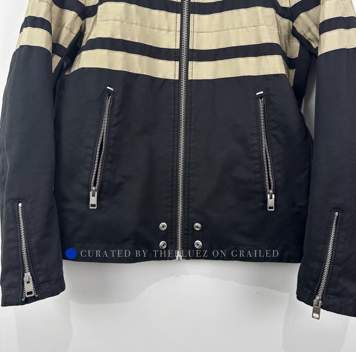 Diesel Black Gold Black Stand Collar Jacket Size US M / EU 48-50 / 2 - 3 Thumbnail