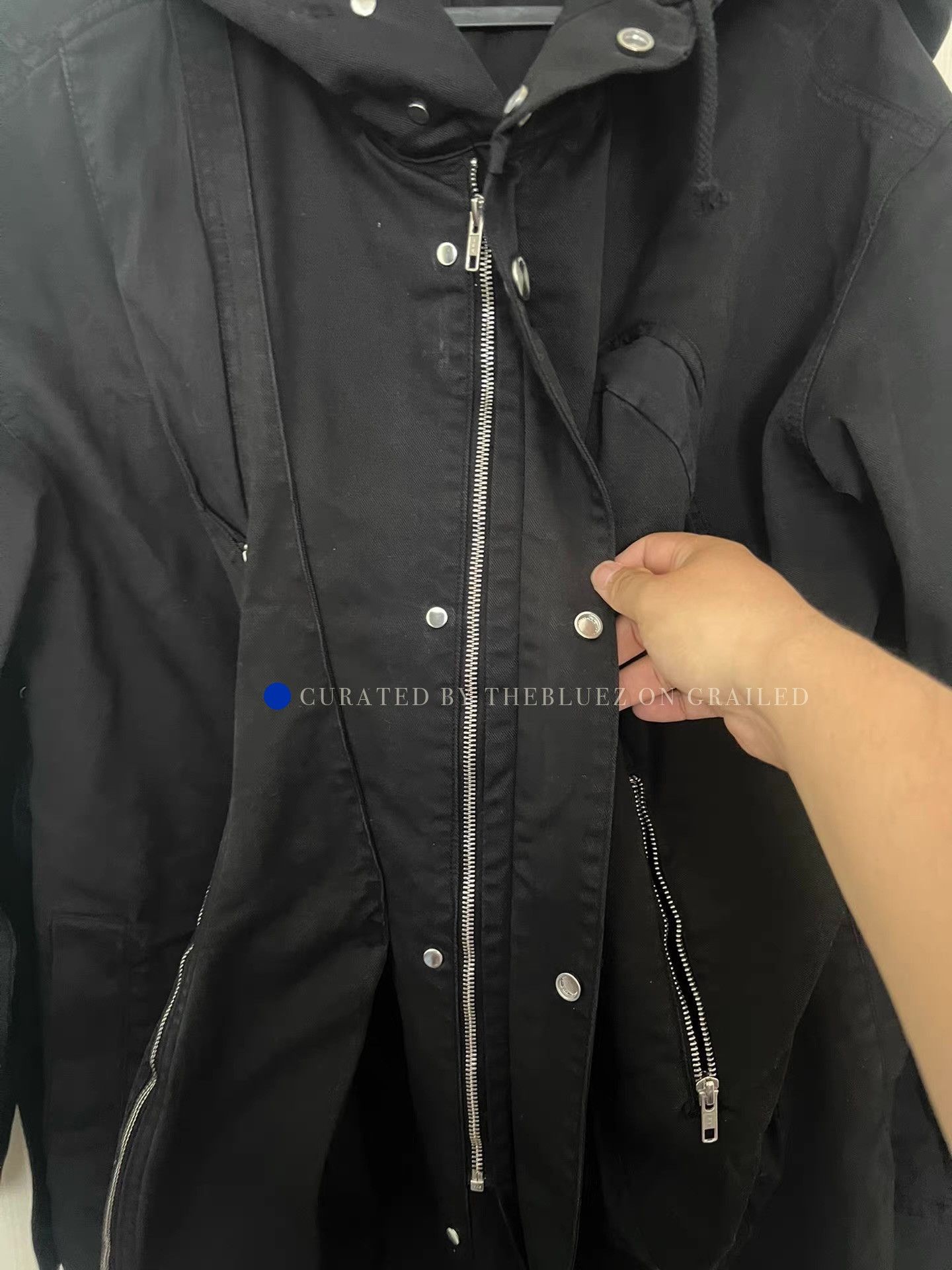 Namacheko Deconstructed Hooded Coat in Black Size US S / EU 44-46 / 1 - 5 Thumbnail