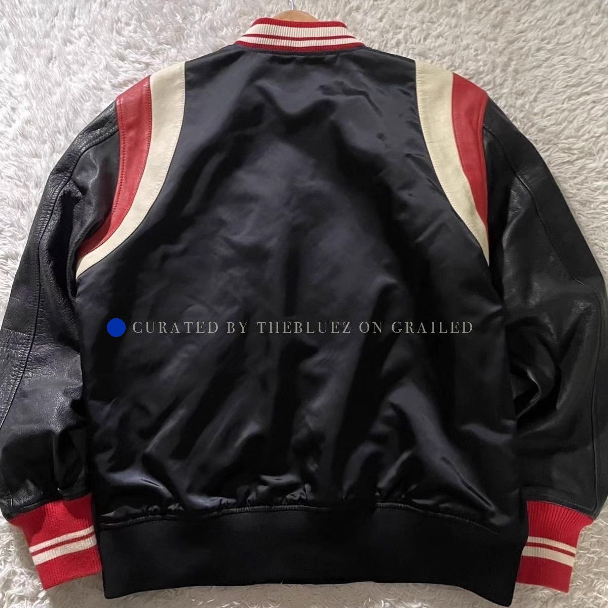 Diesel Baseball Jacket with Leather Sleeves Size US XXL / EU 58 / 5 - 3 Thumbnail