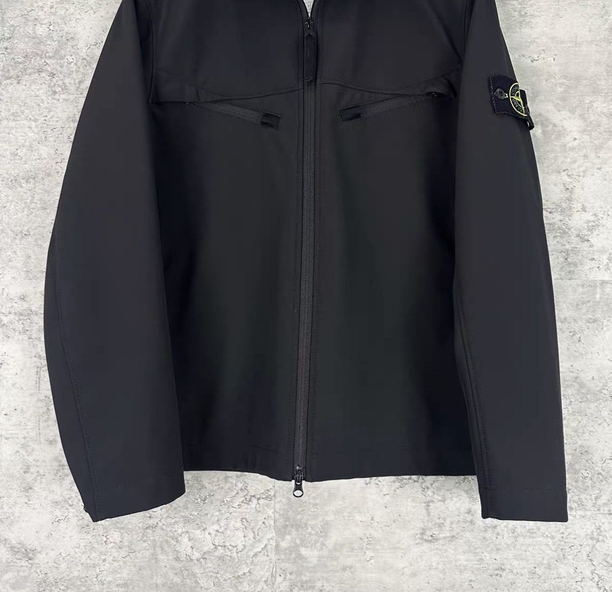 Stone Island Lightweight Black Soft Shell Jacket Size US S / EU 44-46 / 1 - 3 Thumbnail