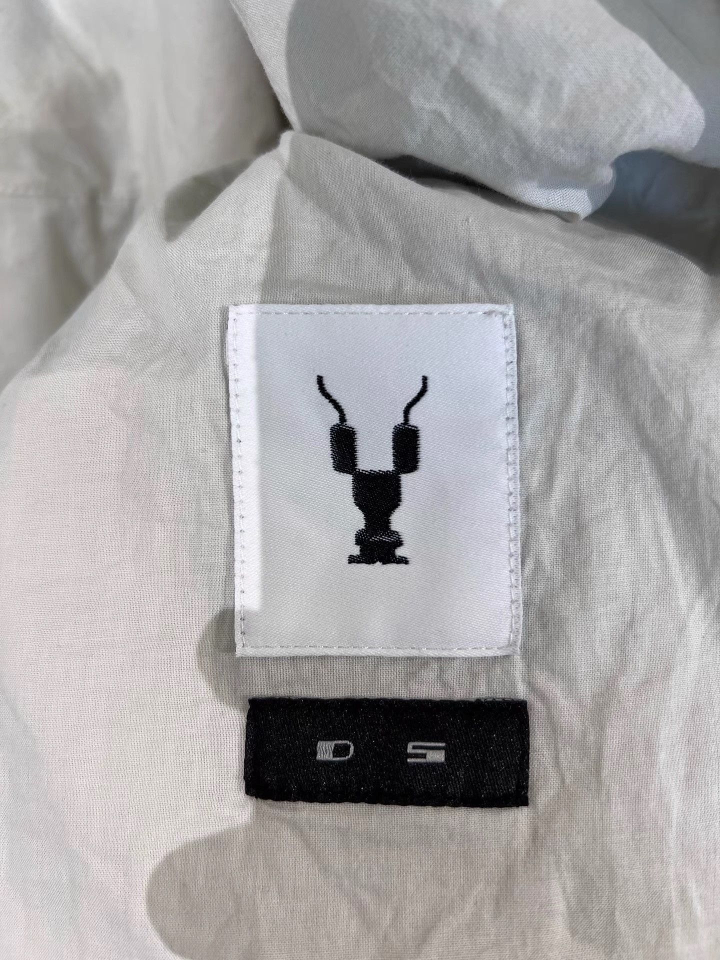 Rick Owens Hooded Stand Collar Gray Jacket Size US M / EU 48-50 / 2 - 6 Thumbnail