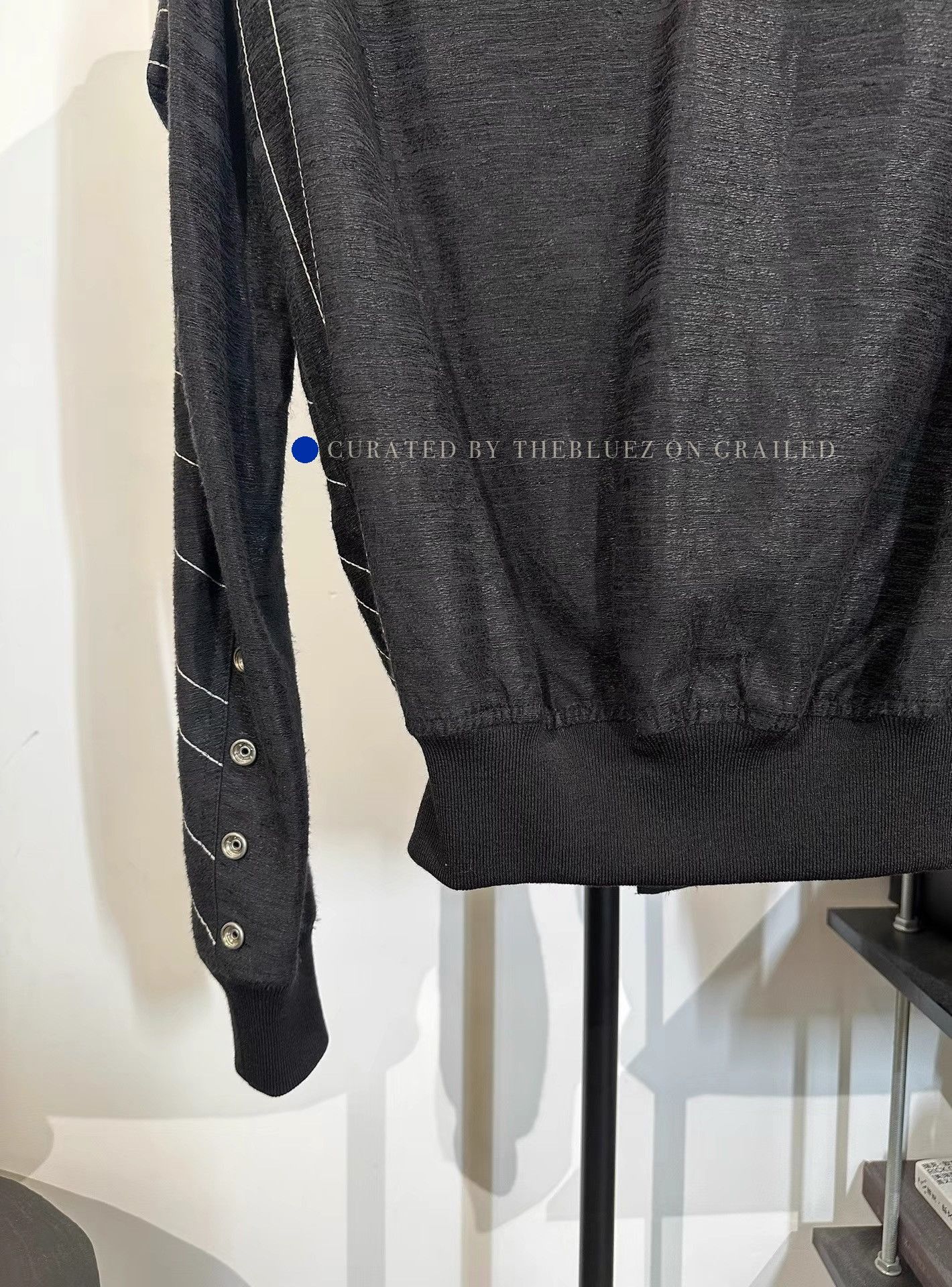 Rick Owens Black Lightweight Ma-1 Ray Jacket Size US S / EU 44-46 / 1 - 6 Thumbnail