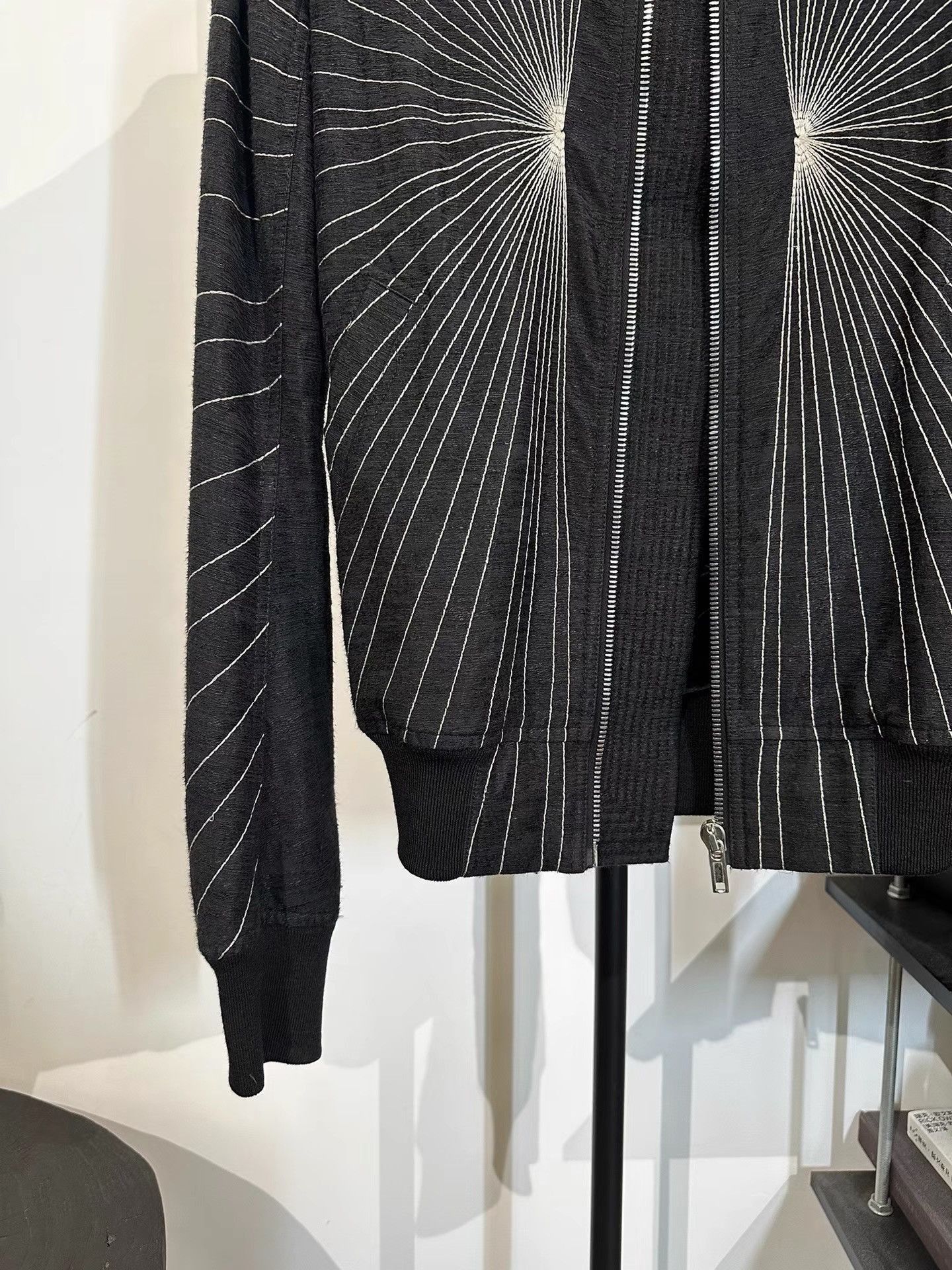 Rick Owens Black Lightweight Ma-1 Ray Jacket Size US S / EU 44-46 / 1 - 7 Thumbnail