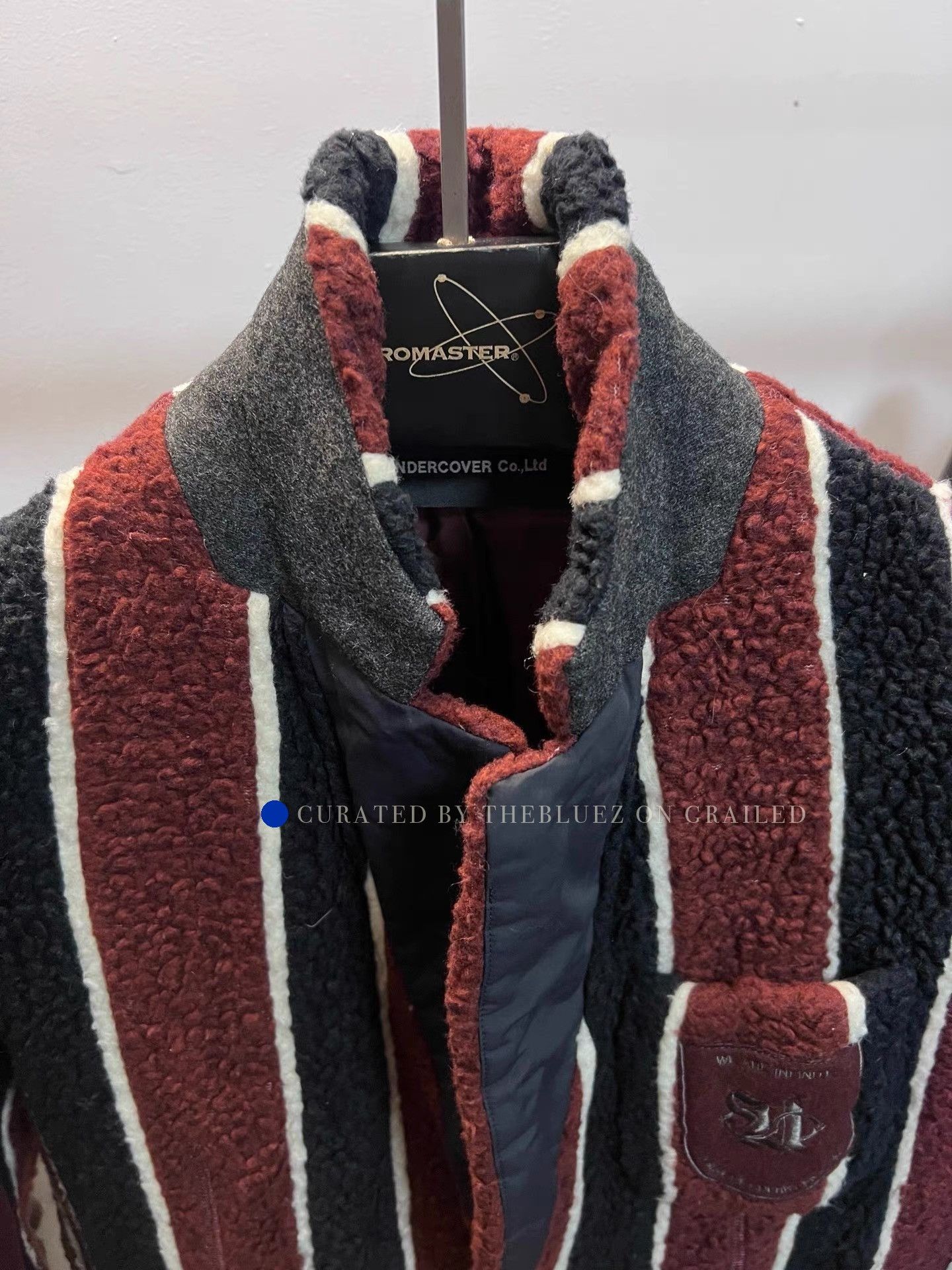 Undercover Striped Teddy Bear Jacket in Red Size US S / EU 44-46 / 1 - 5 Thumbnail
