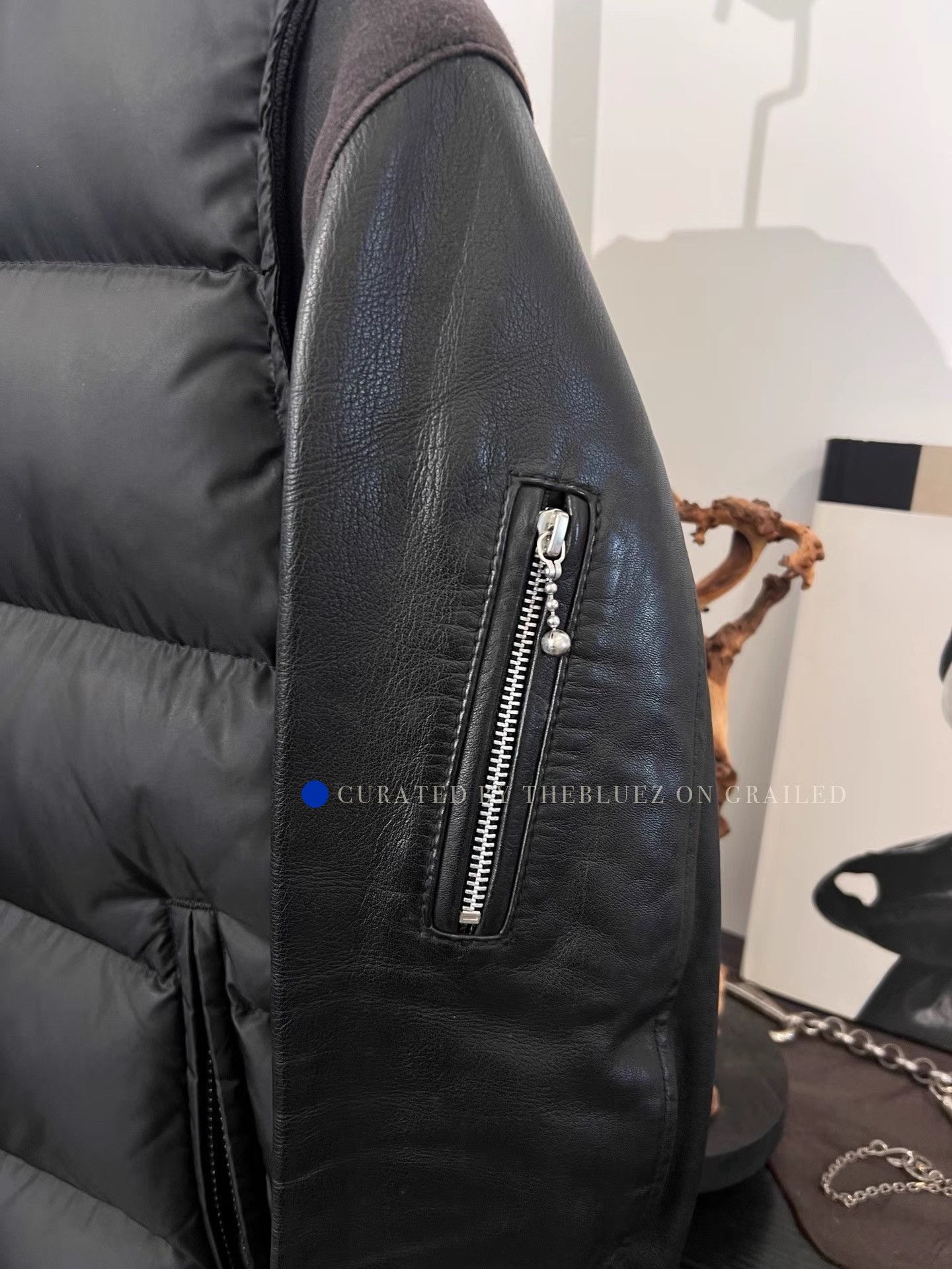 Undercover Mixed Material Down Coat in Black Size US S / EU 44-46 / 1 - 3 Thumbnail