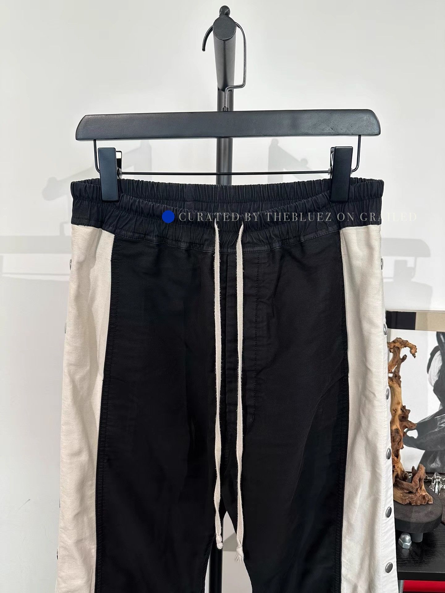 Rick Owens Slim Fit Black Cargo Trousers Size US 32 / EU 48 - 3 Thumbnail