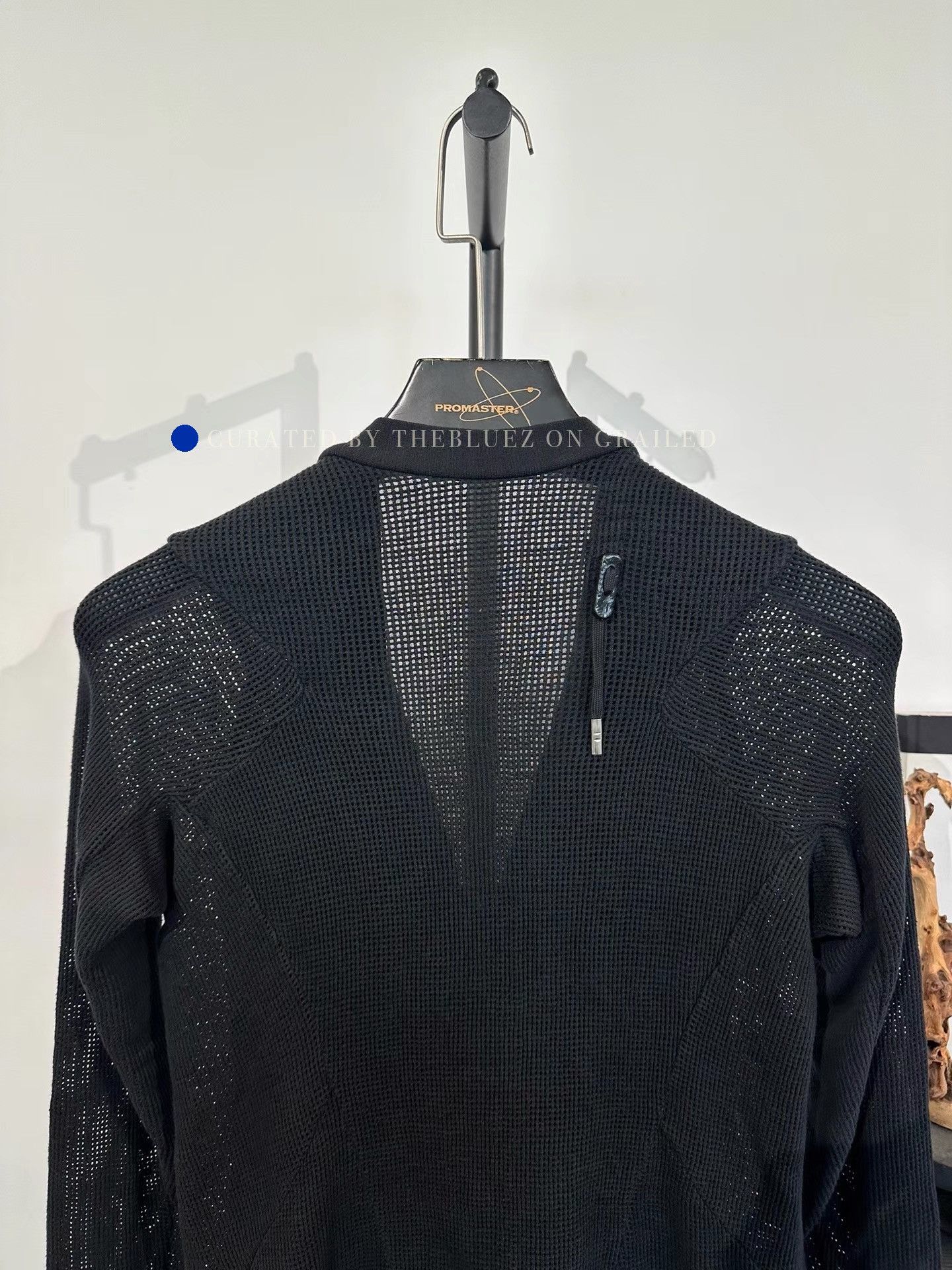 Boris Bidjan Saberi Mesh Spliced Jacket in Black Size US S / EU 44-46 / 1 - 4 Thumbnail