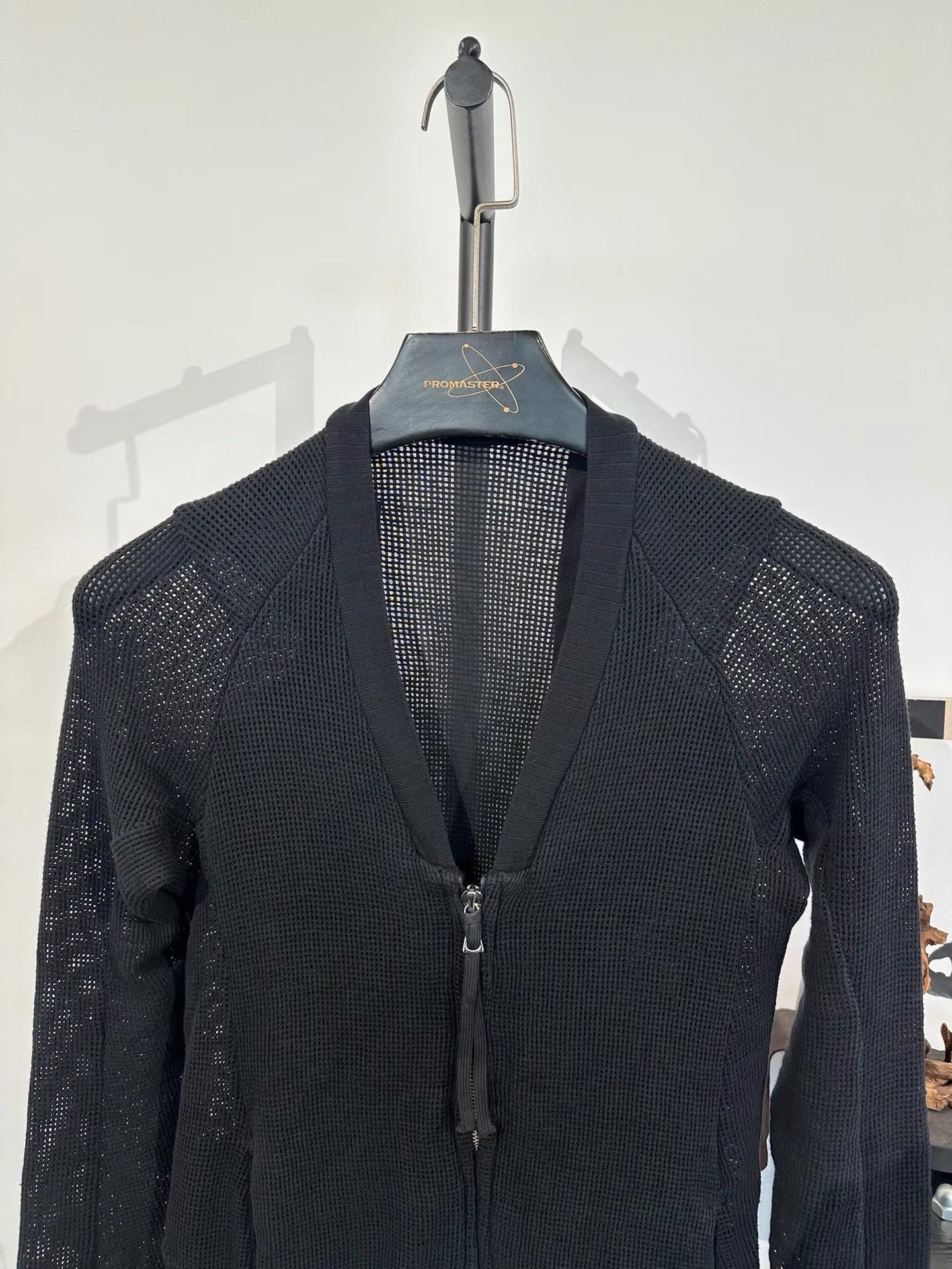 Boris Bidjan Saberi Mesh Spliced Jacket in Black Size US S / EU 44-46 / 1 - 5 Thumbnail