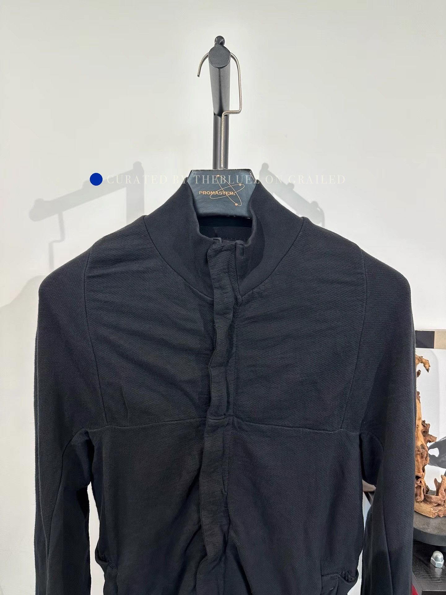 Boris Bidjan Saberi Technical Stand Collar Jacket in Black Size US M / EU 48-50 / 2 - 5 Thumbnail