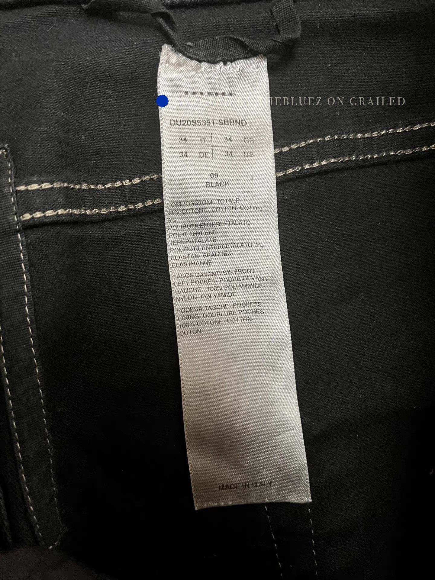 Rick Owens Sleek Black Waxed Casual Pants Size US 34 / EU 50 - 4 Thumbnail