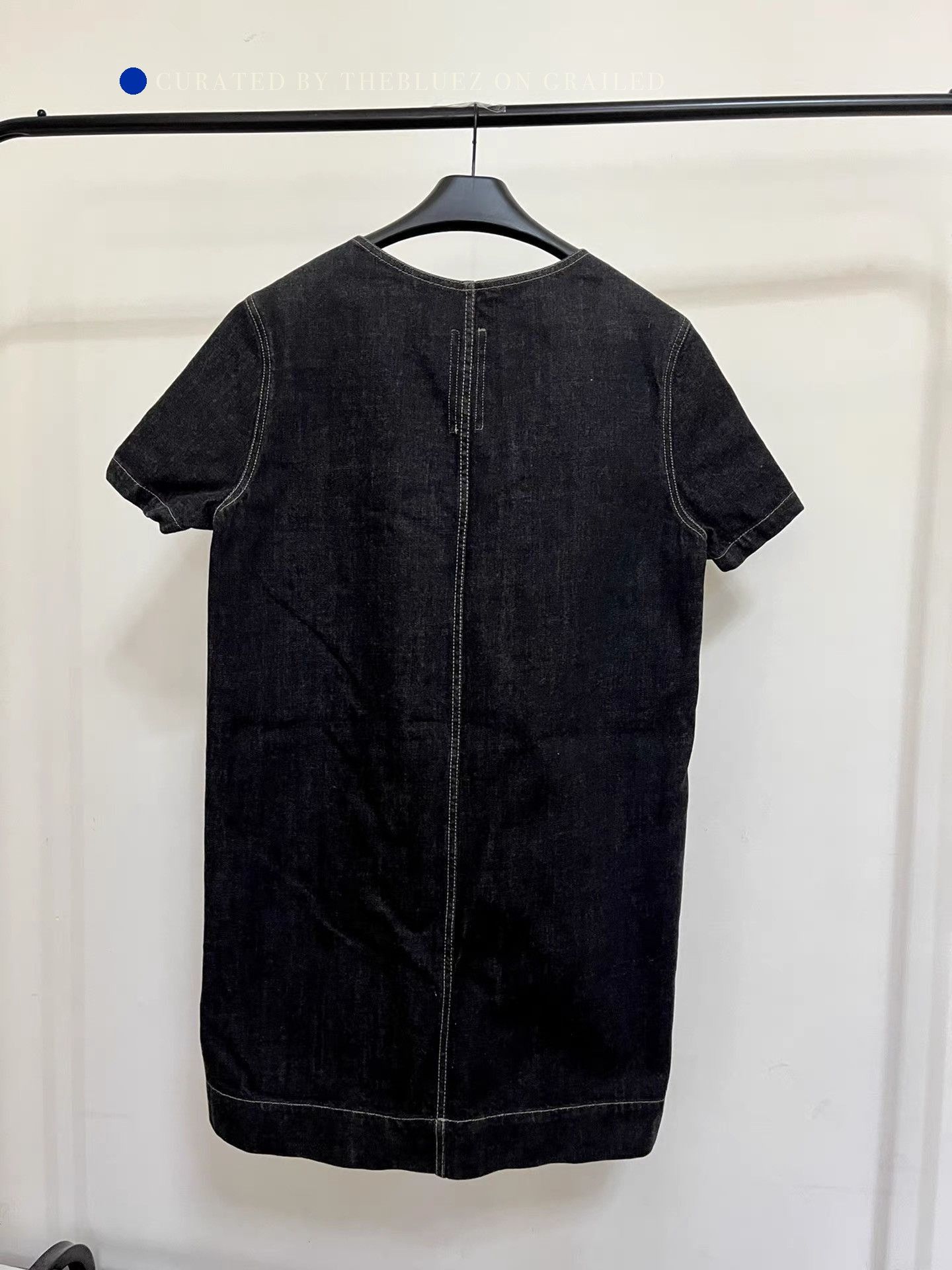Rick Owens Ink Splatter Short Sleeve Tee in Black Size US S / EU 44-46 / 1 - 2 Thumbnail