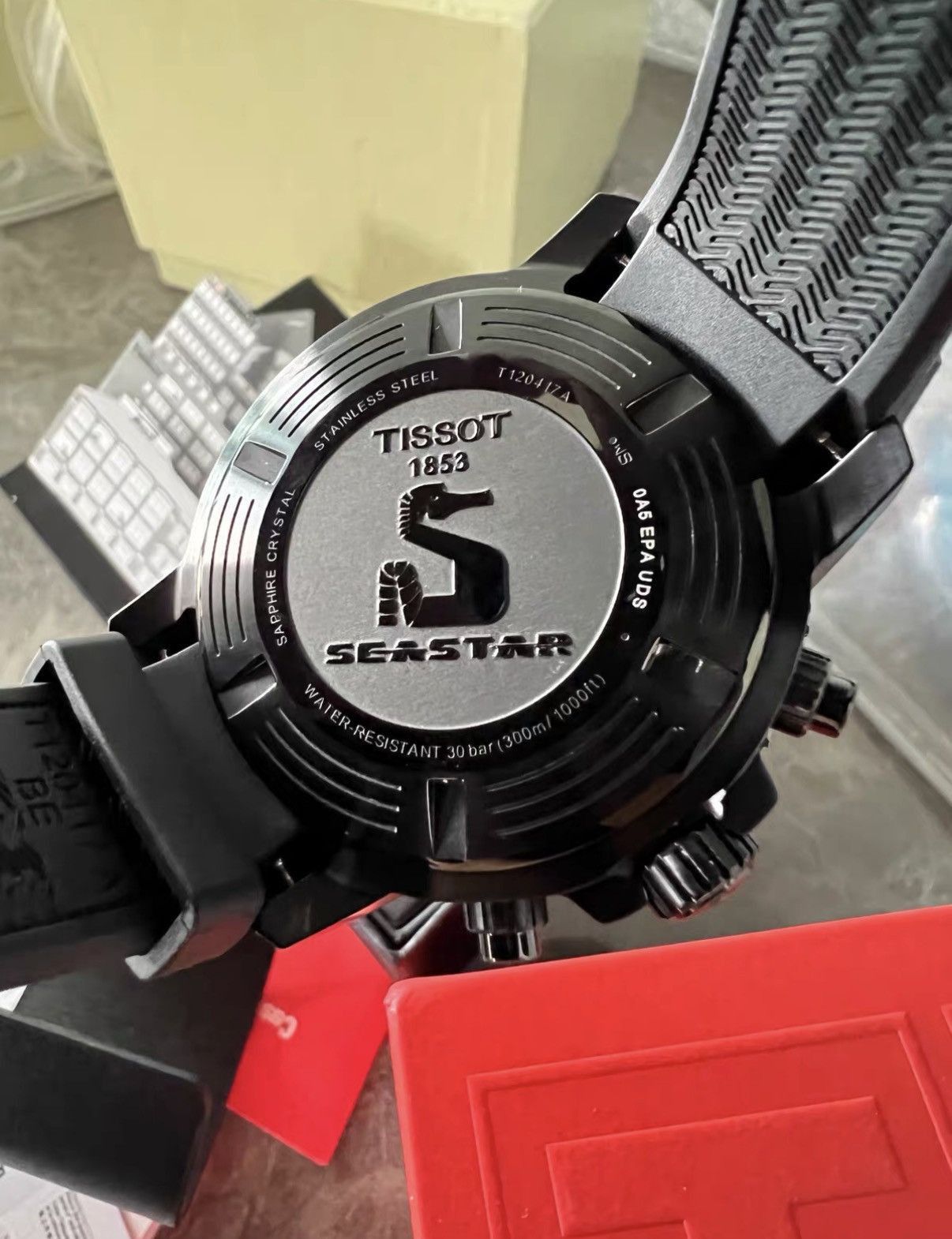 Tissot Classic Black Quartz Movement Watch Size ONE SIZE - 3 Thumbnail