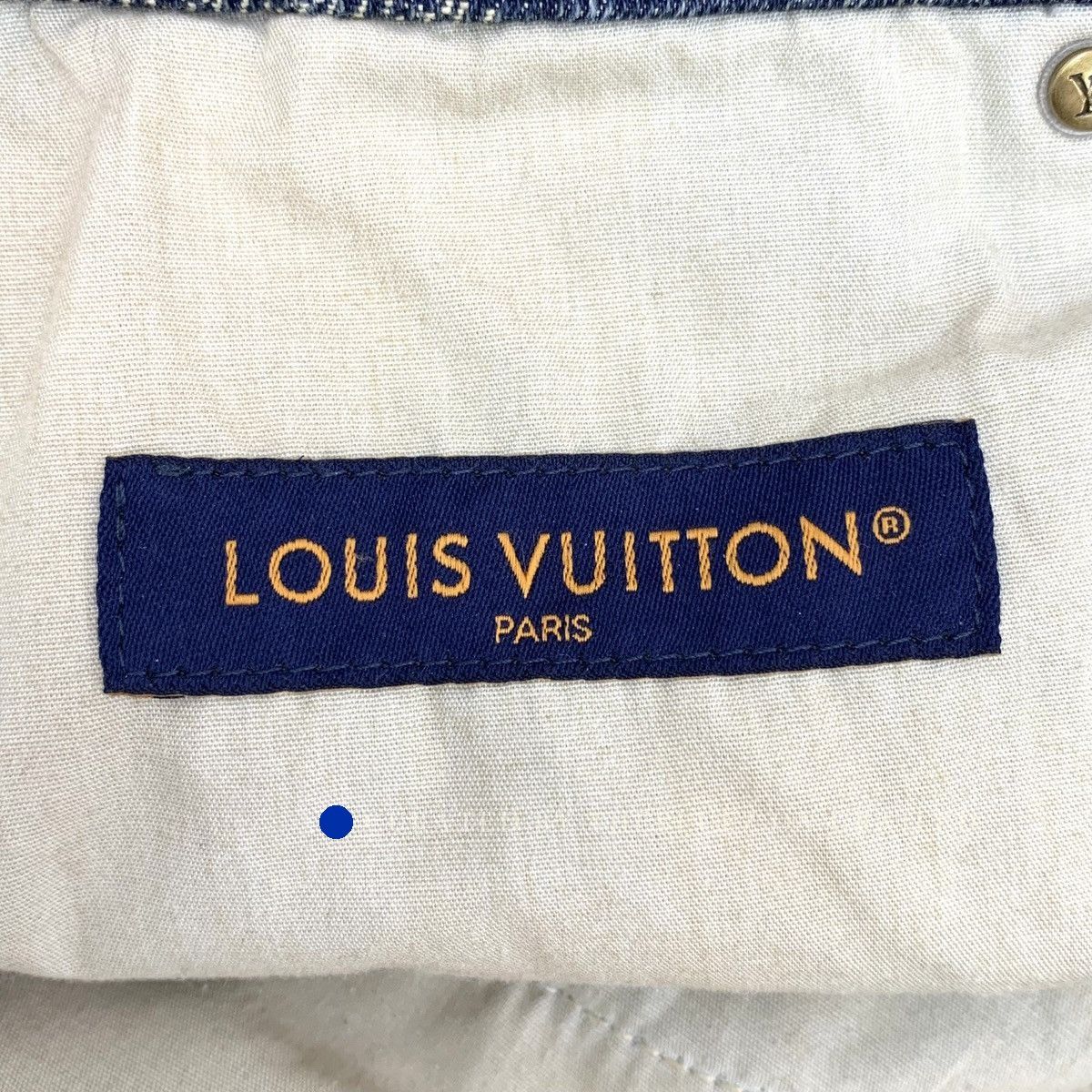 Louis Vuitton Pharrell Blue Damier Denim Pants Size US 32 / EU 48 - 6 Thumbnail