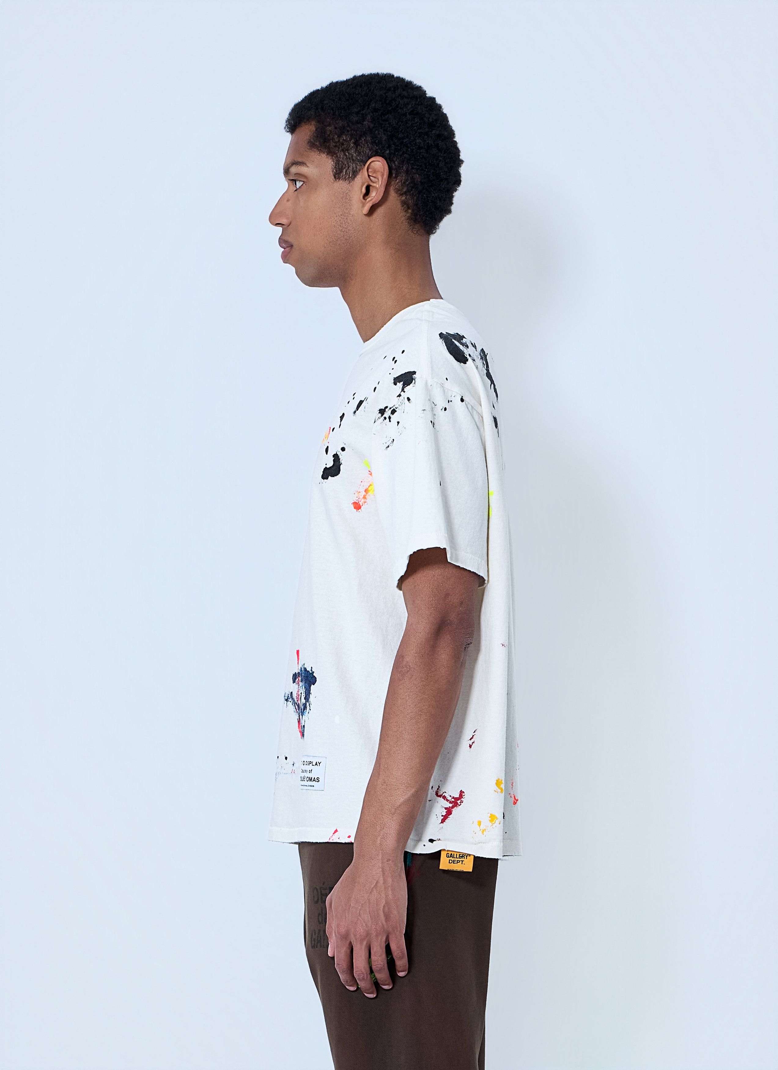 Gallery Dept. Abstract Print Cotton T-Shirt Size US XXL / EU 58 / 5 - 3 Thumbnail